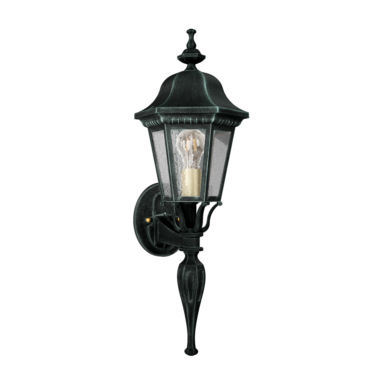 Florence - Luminaire mural extérieur montage vers le haut avec tige format petit - 13720