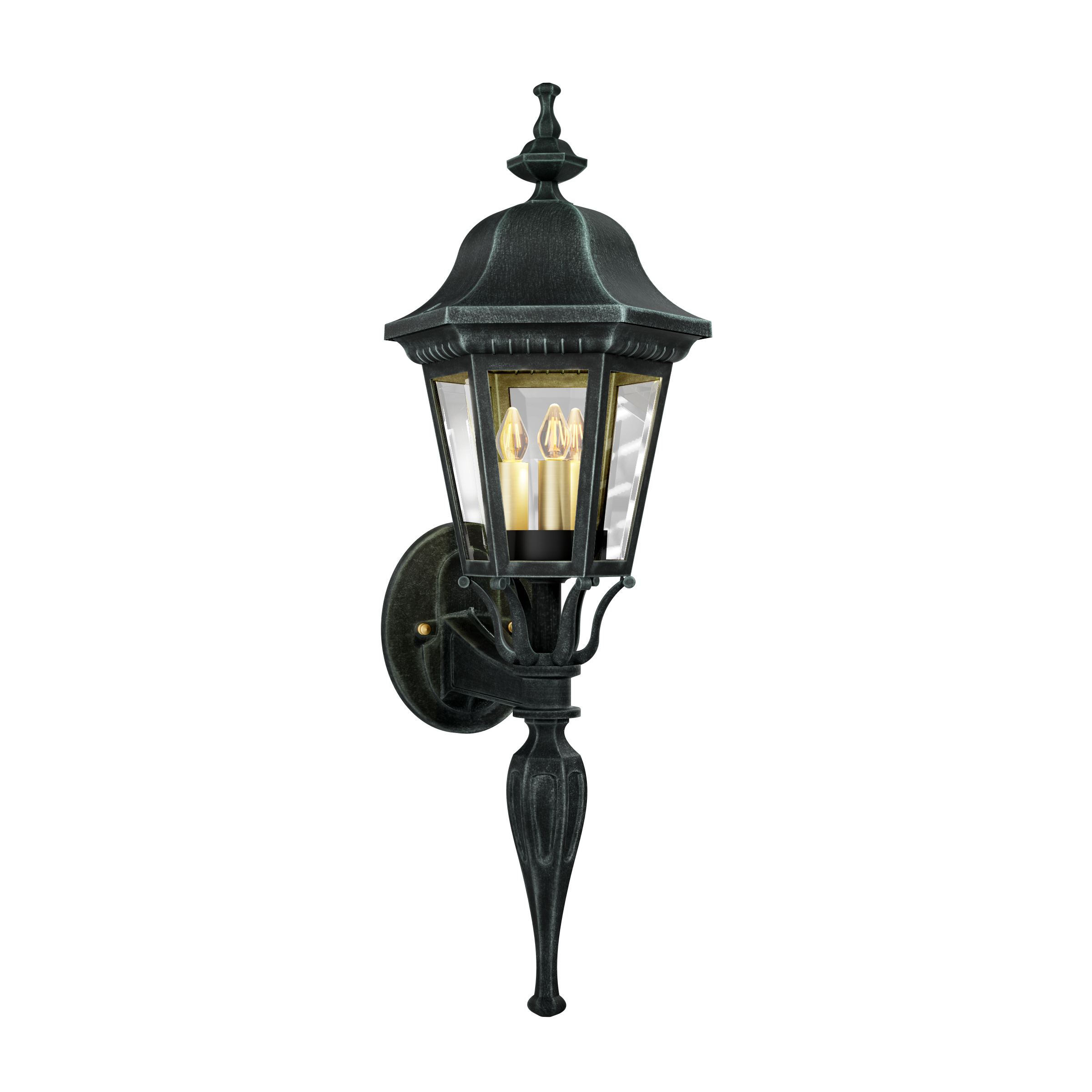 Florence - Luminaire mural extérieur montage vers le haut avec tige format petit - 13720