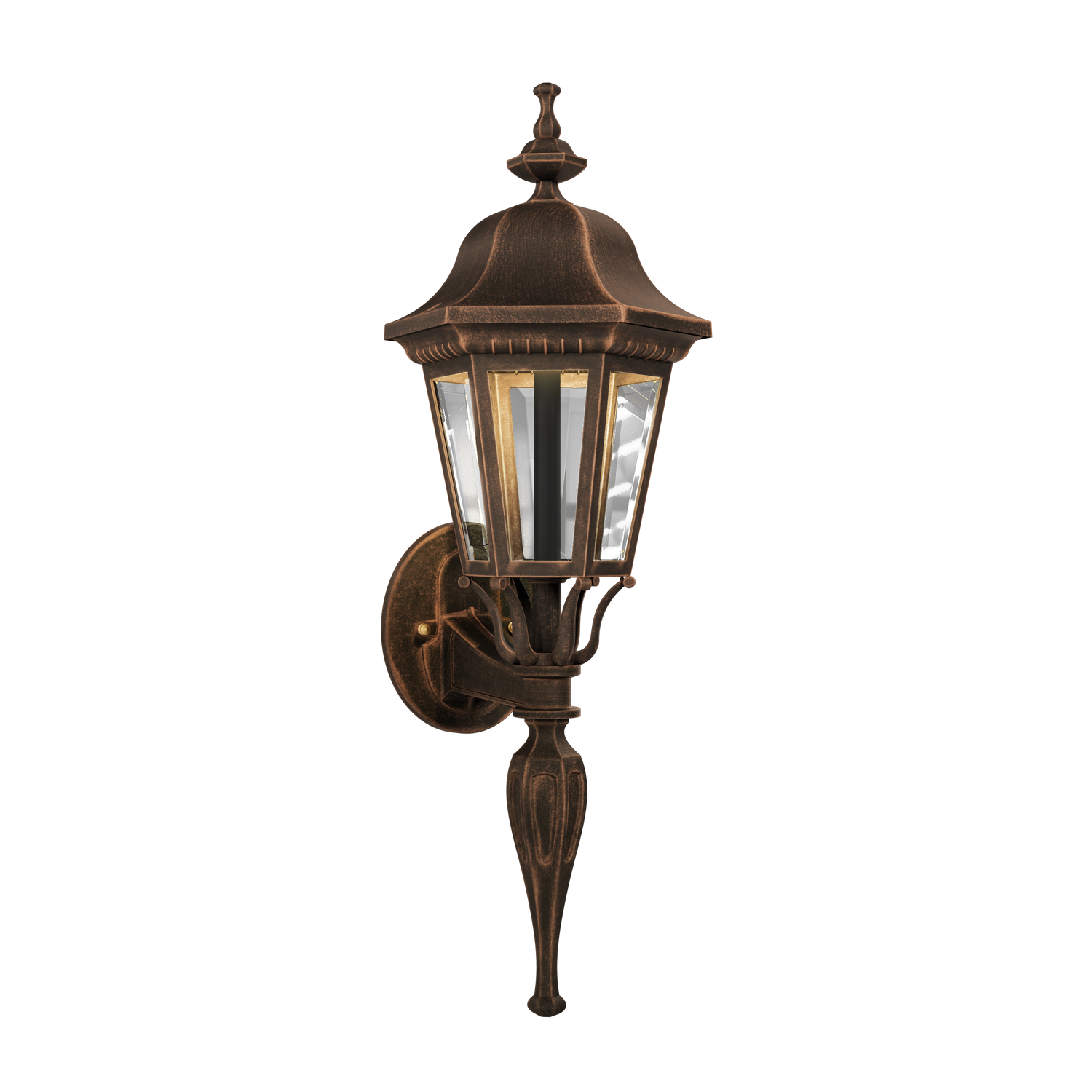 Florence - Luminaire mural extérieur montage vers le haut avec tige format petit - 13720