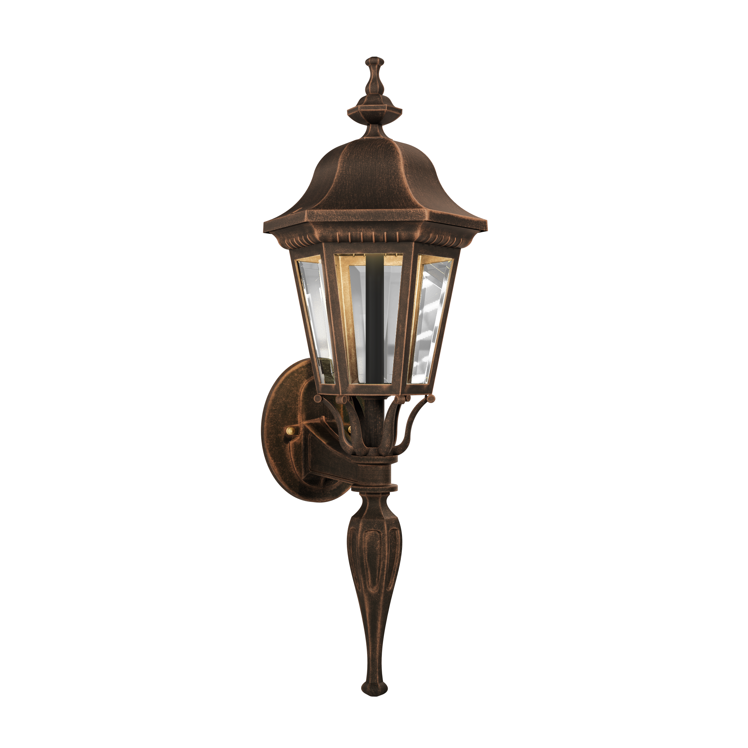 Florence - Luminaire mural extérieur montage vers le haut avec tige format petit - 13720