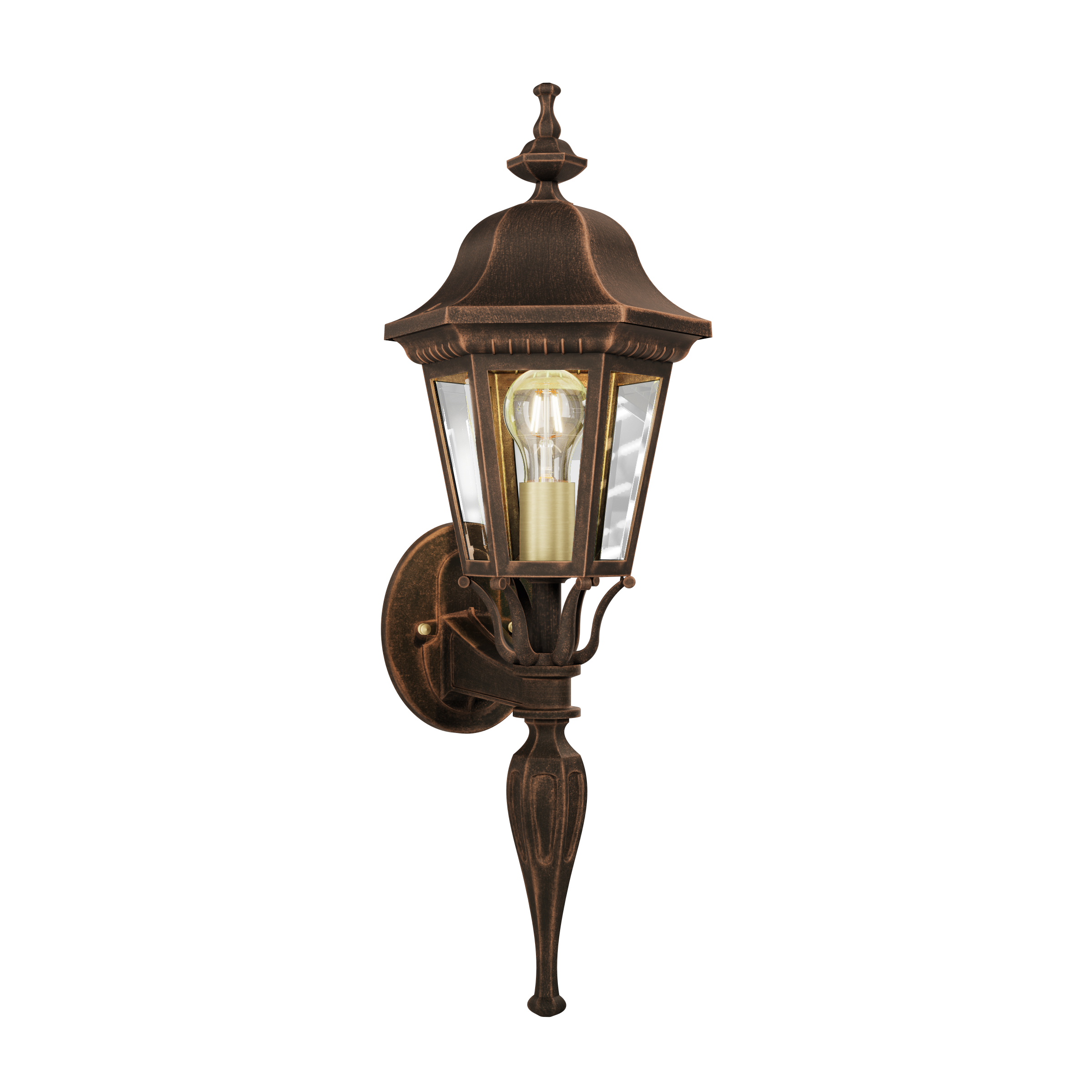 Florence - Luminaire mural extérieur montage vers le haut avec tige format petit - 13720