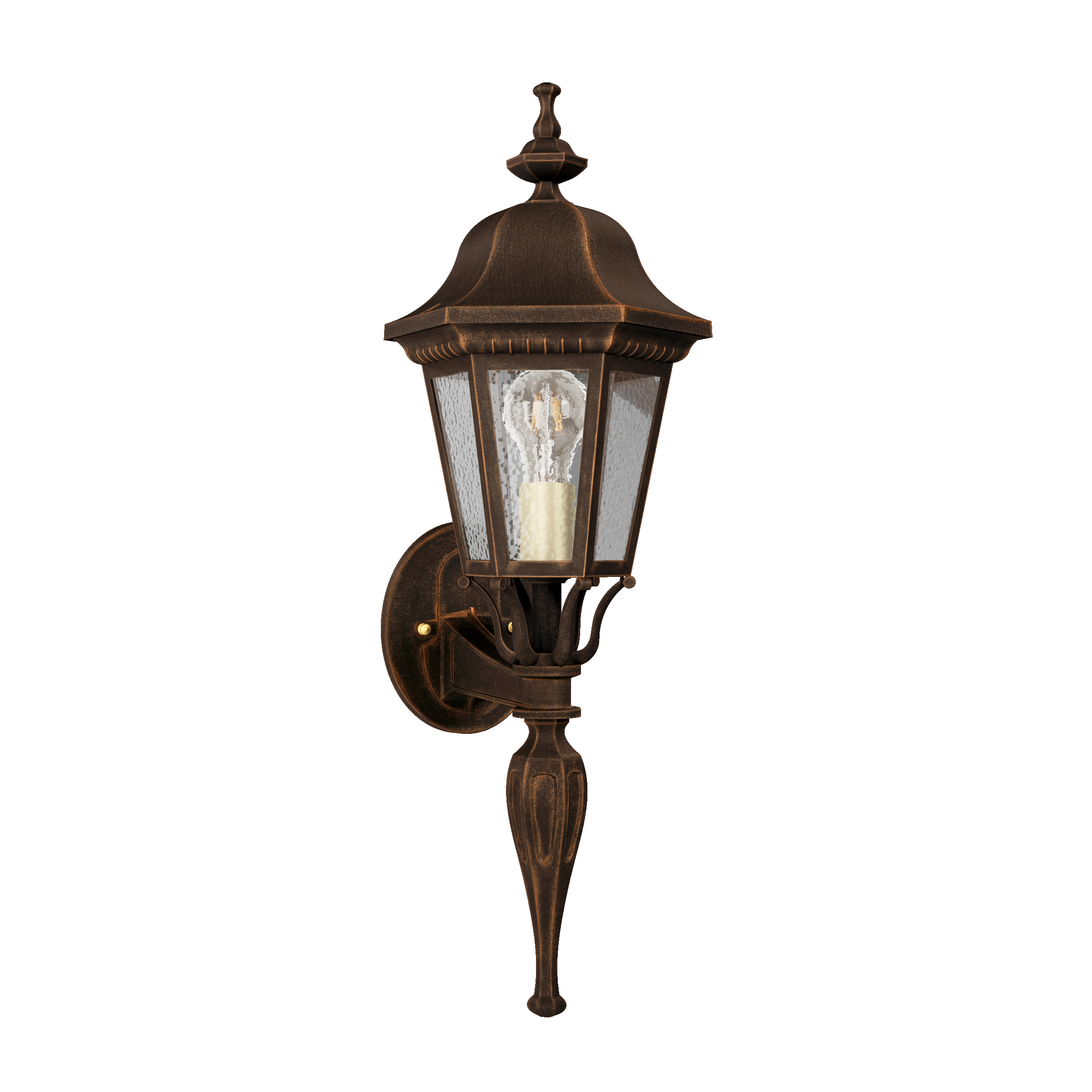 Florence - Luminaire mural extérieur montage vers le haut avec tige format petit - 13720