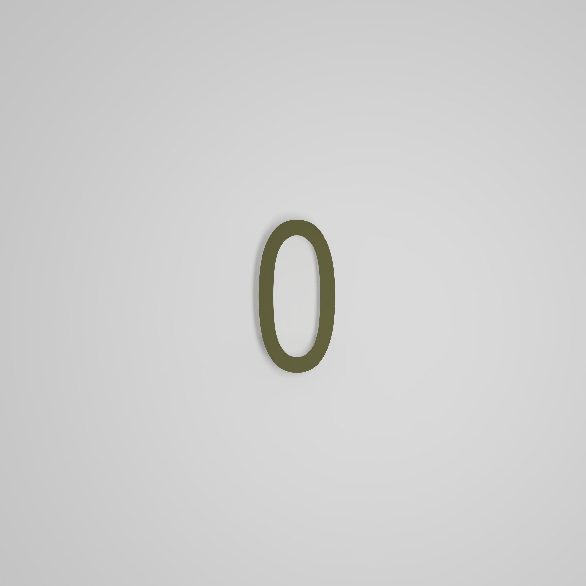 6 inch Floating Address Numbers [1711]