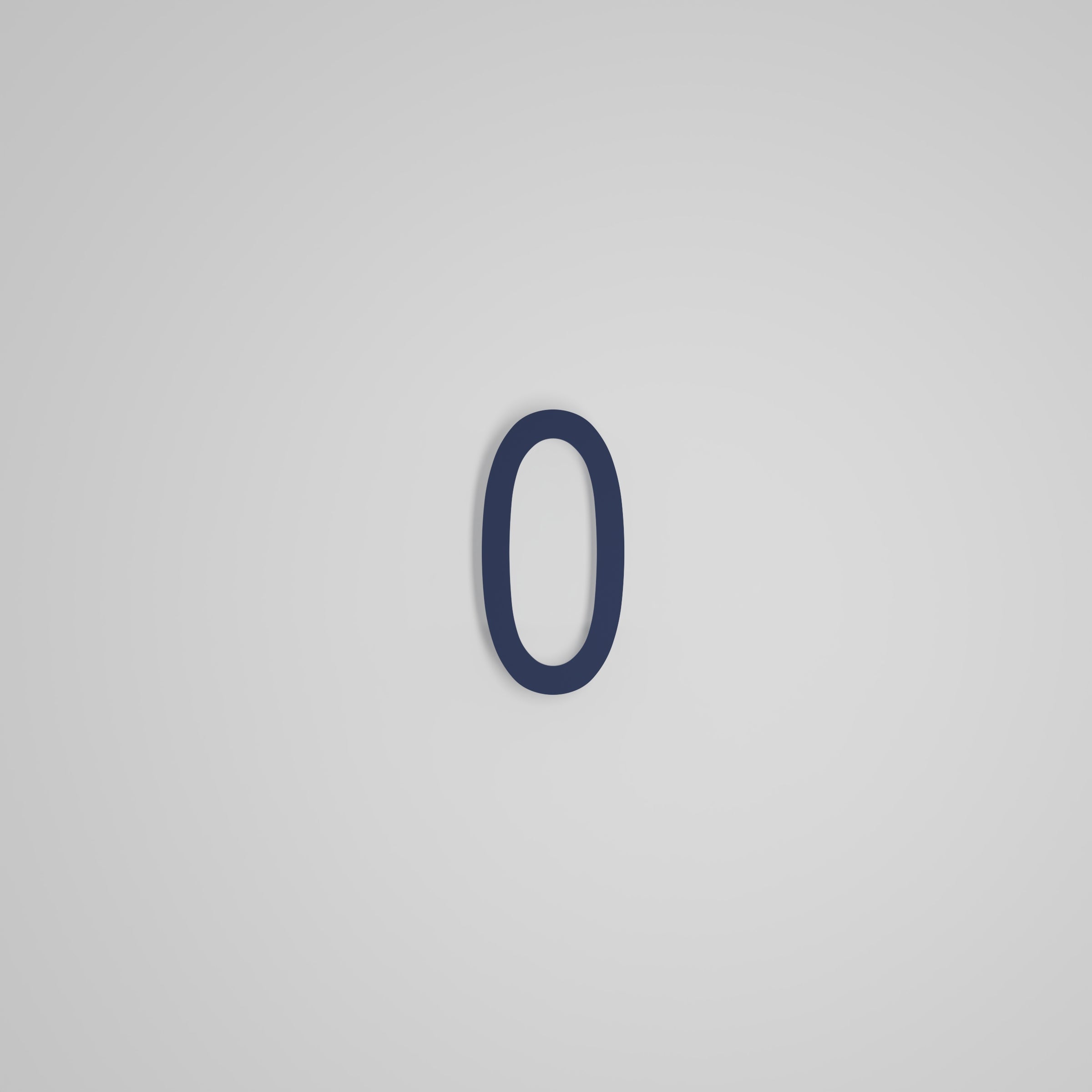 6 inch Floating Address Numbers [1711]