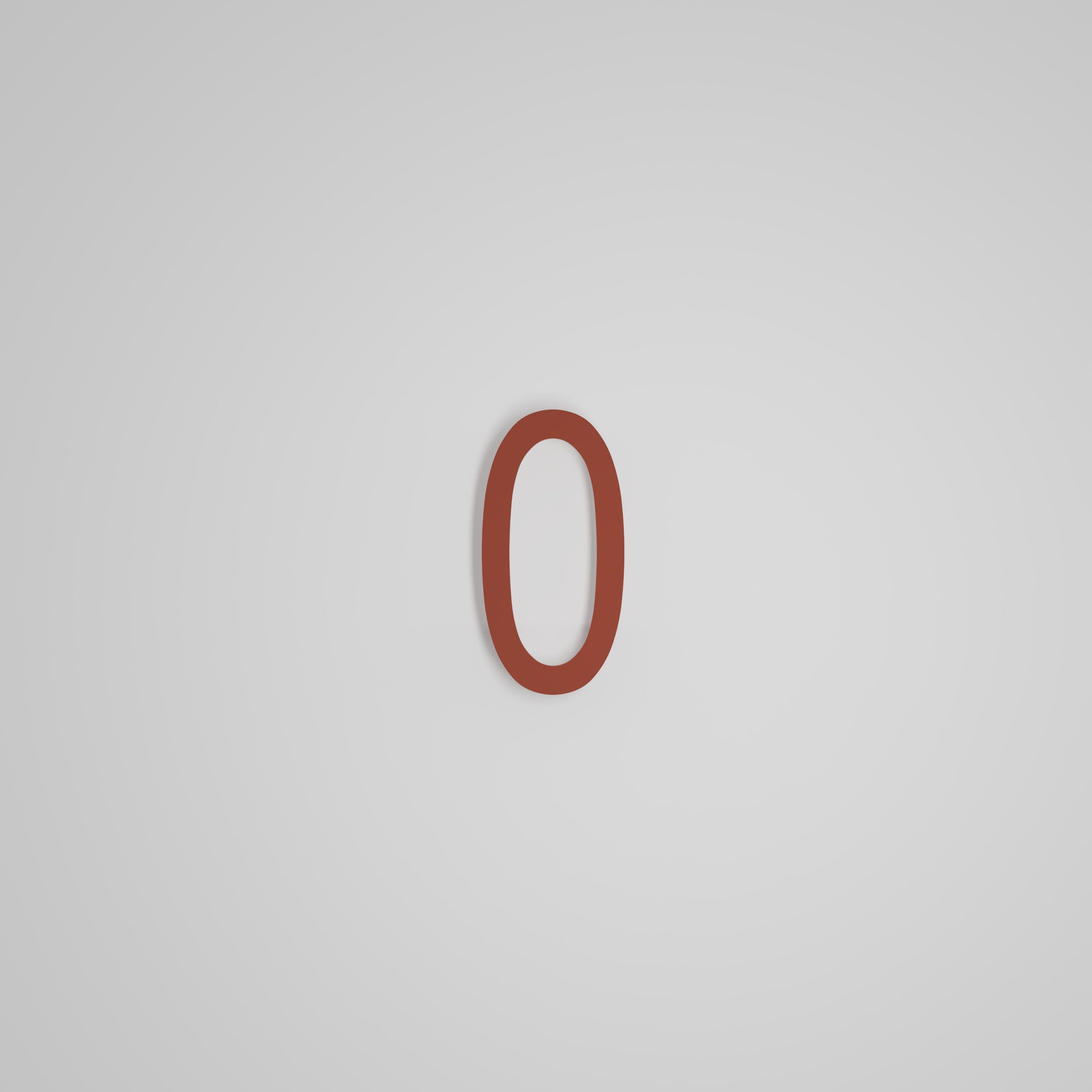 6 inch Floating Address Numbers [1711]