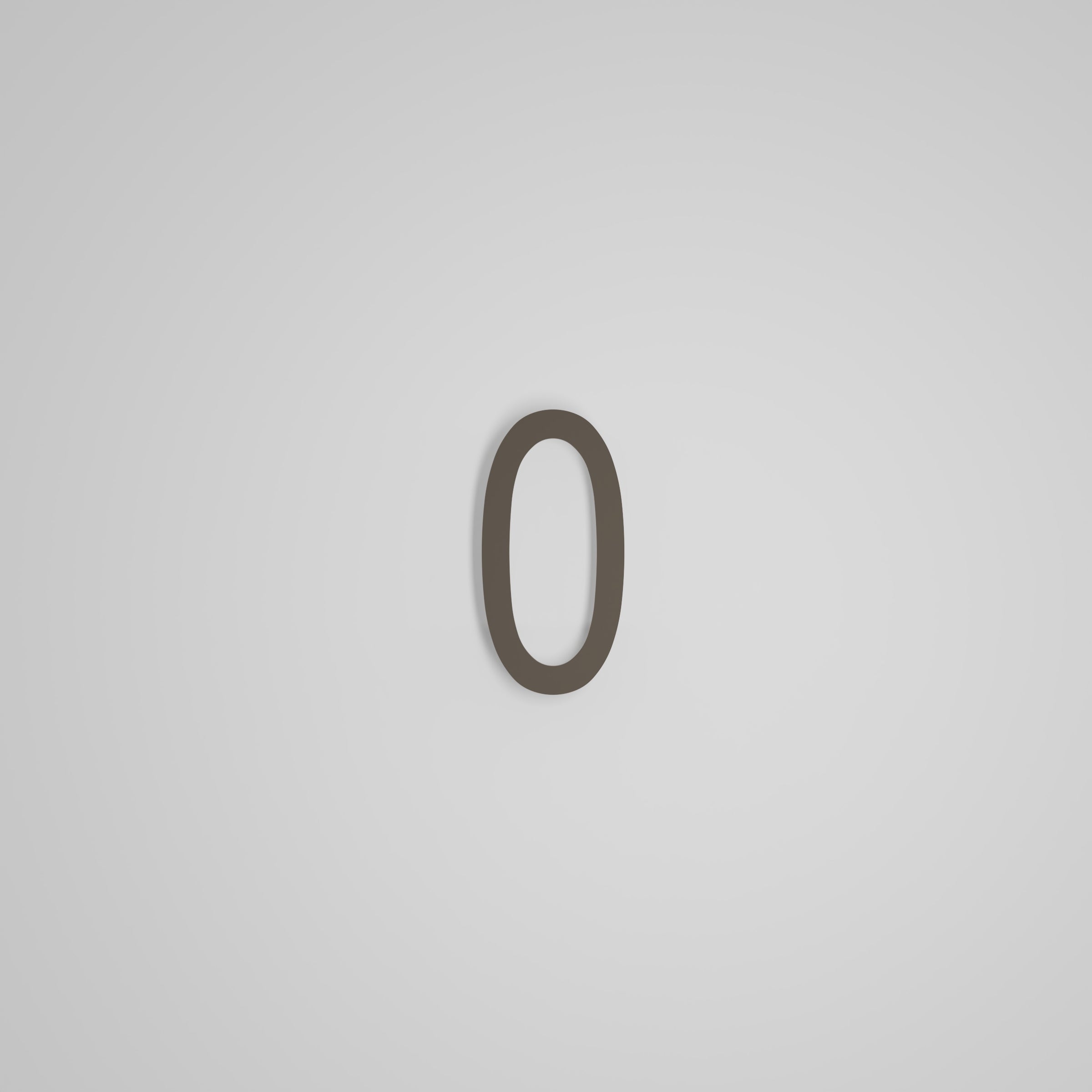6 inch Floating Address Numbers [1711]