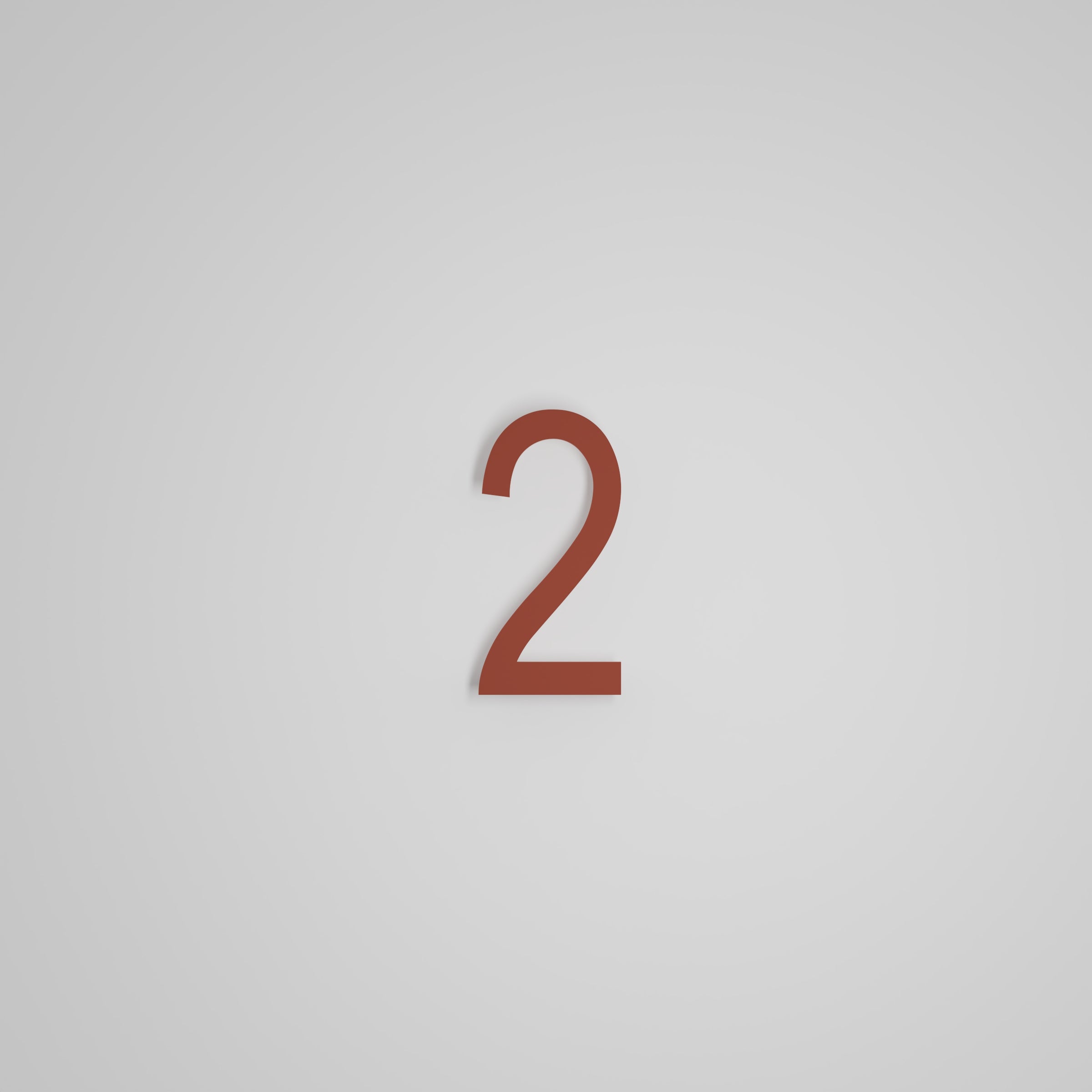 6 inch Floating Address Numbers [1711]