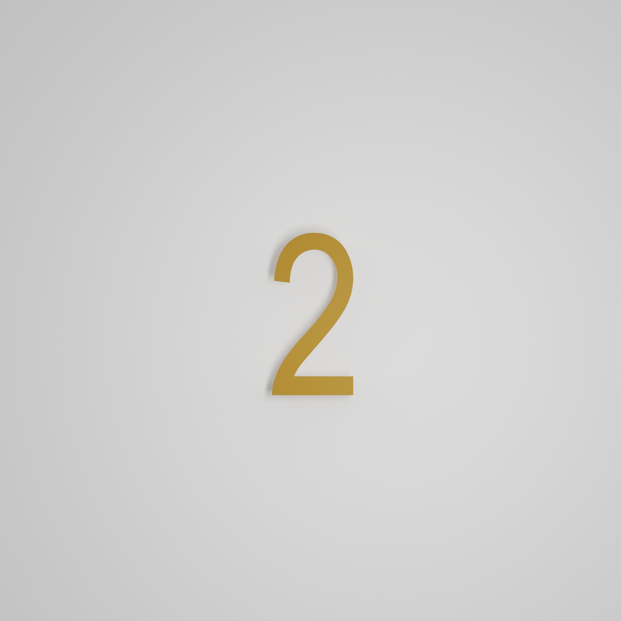 6 inch Floating Address Numbers [1711]