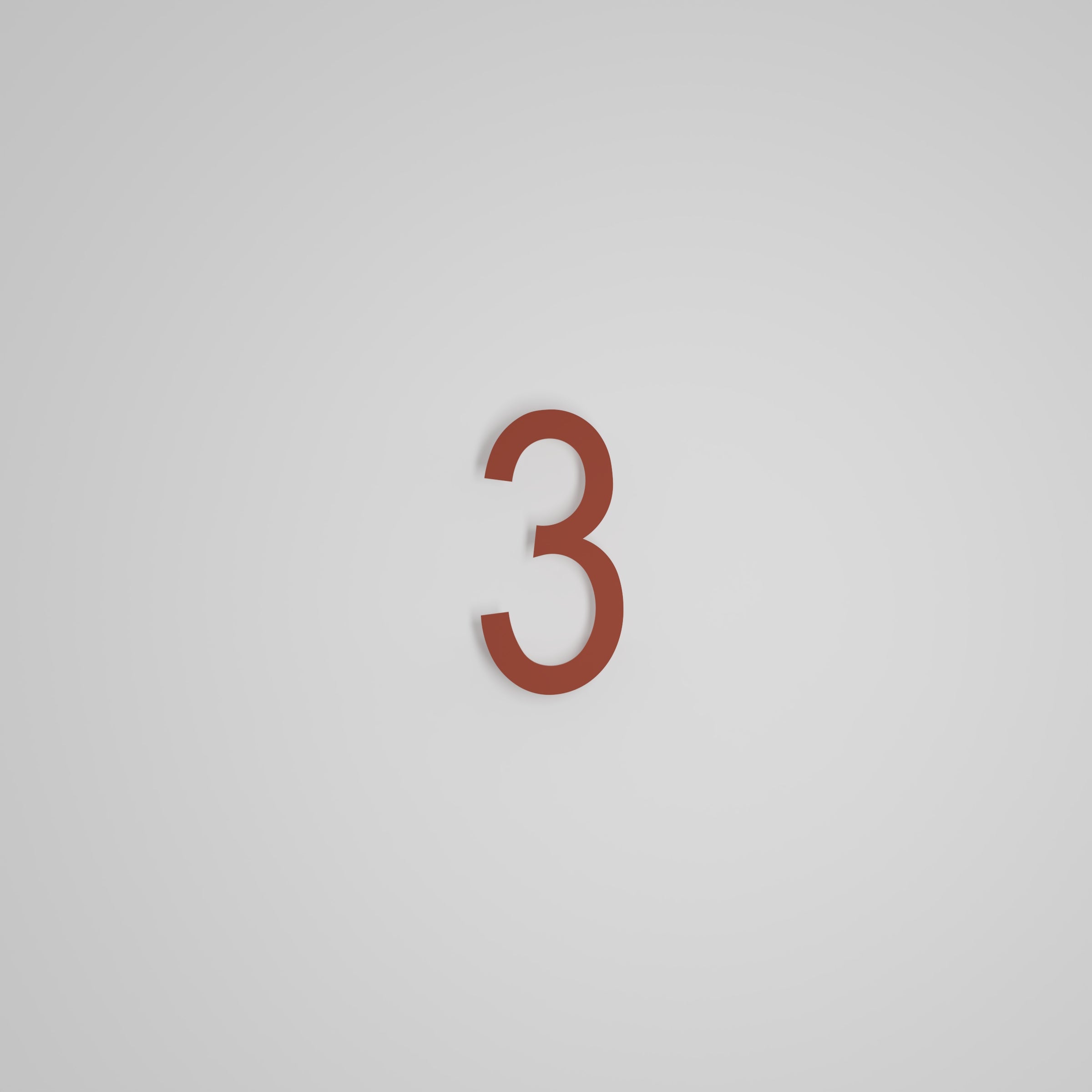 6 inch Floating Address Numbers [1711]