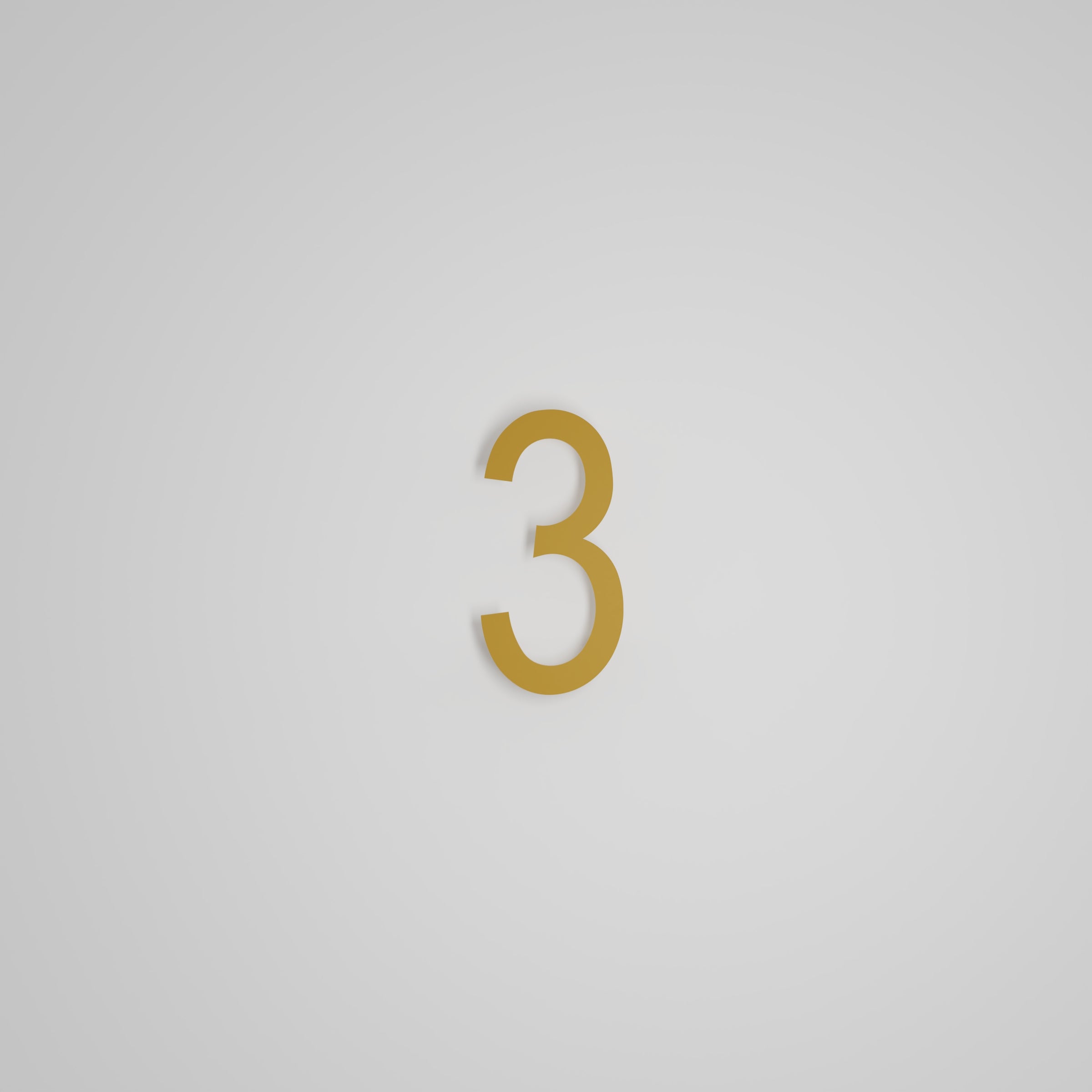 6 inch Floating Address Numbers [1711]