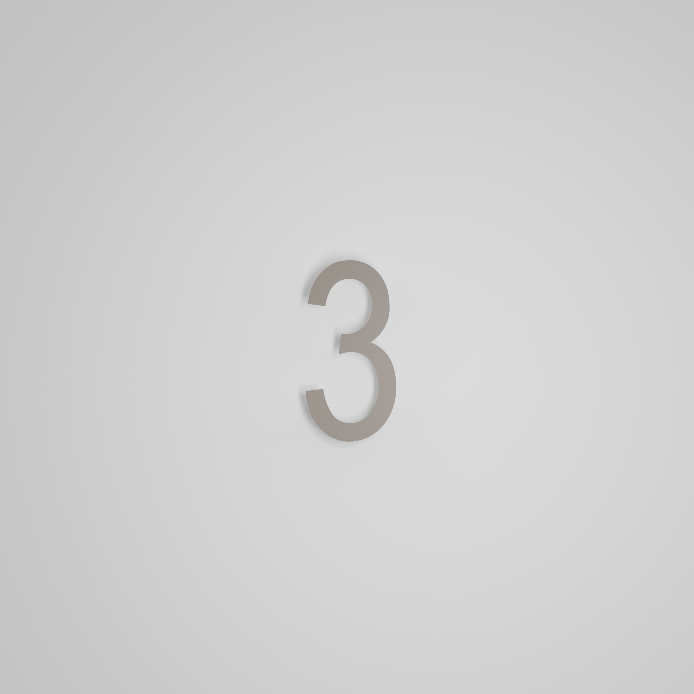 6 inch Floating Address Numbers [1711]