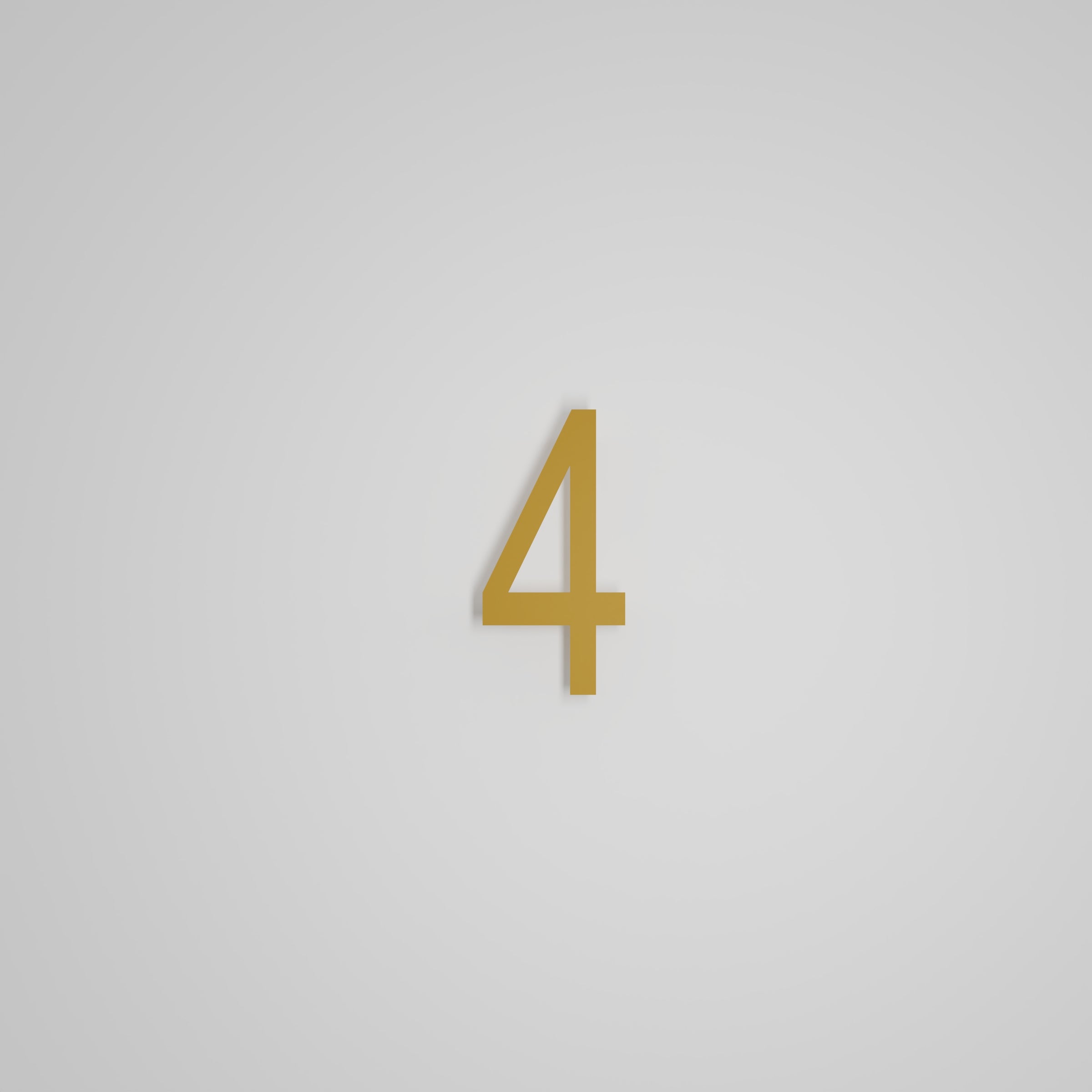 6 inch Floating Address Numbers [1711]