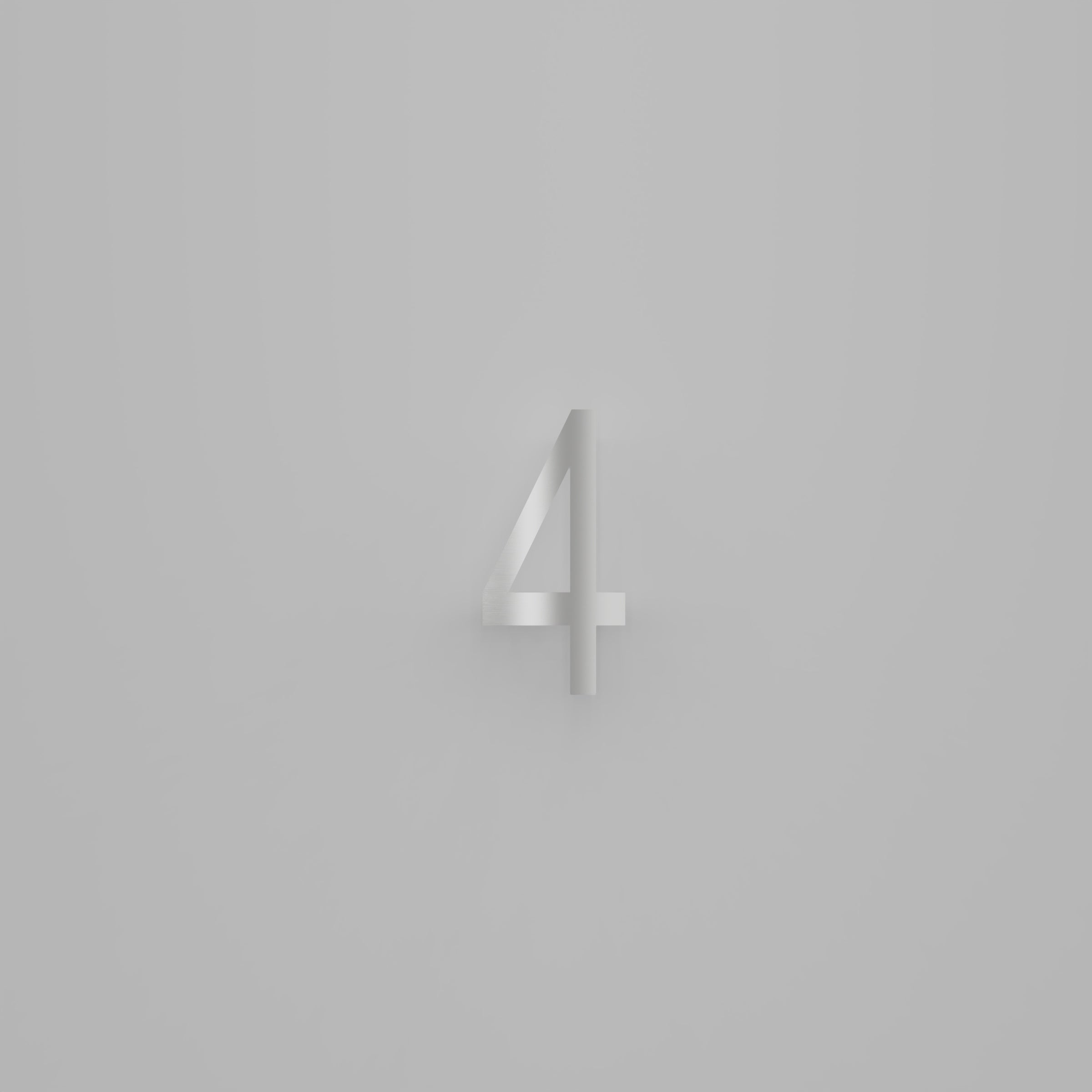 6 inch Floating Address Numbers [1711]