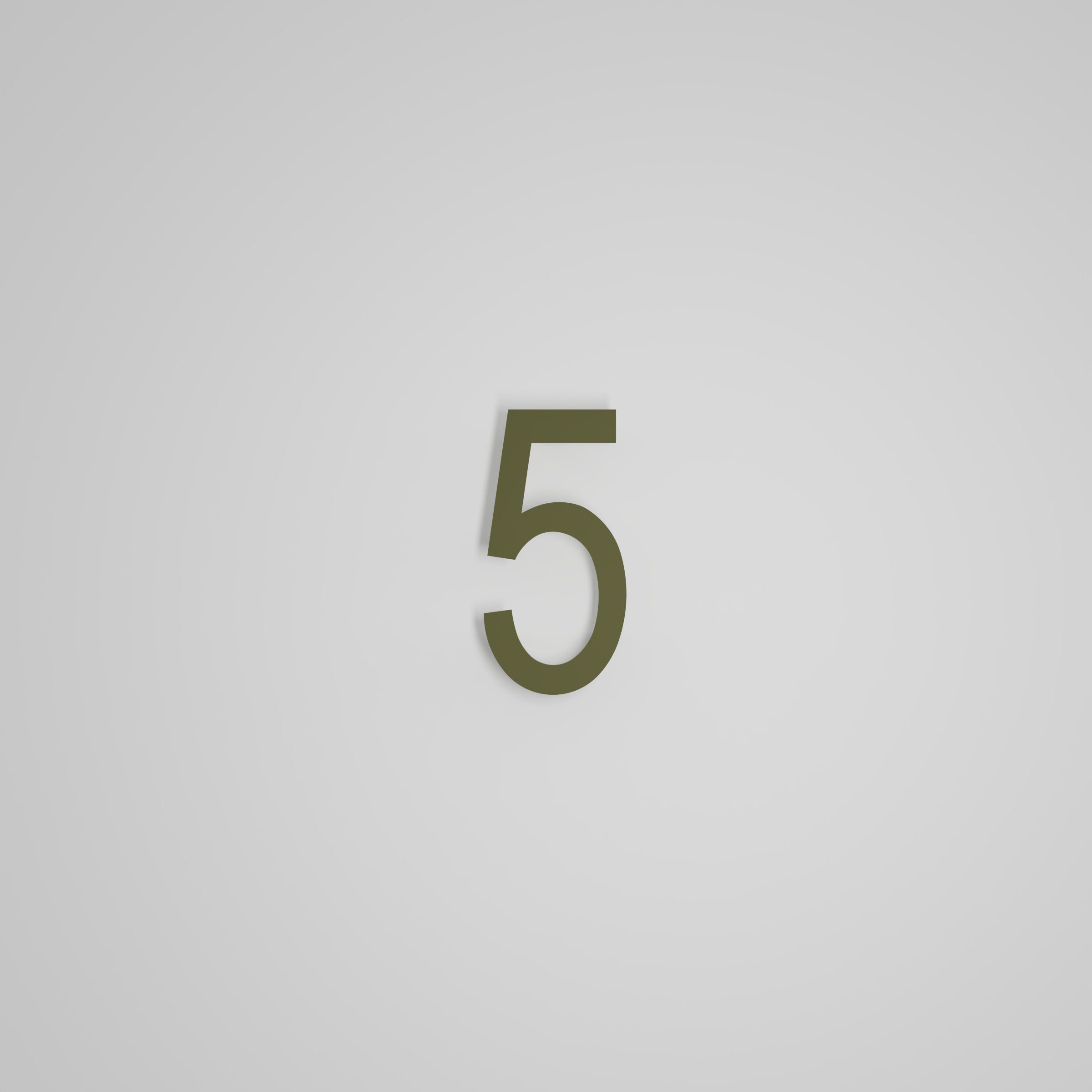 6 inch Floating Address Numbers [1711]