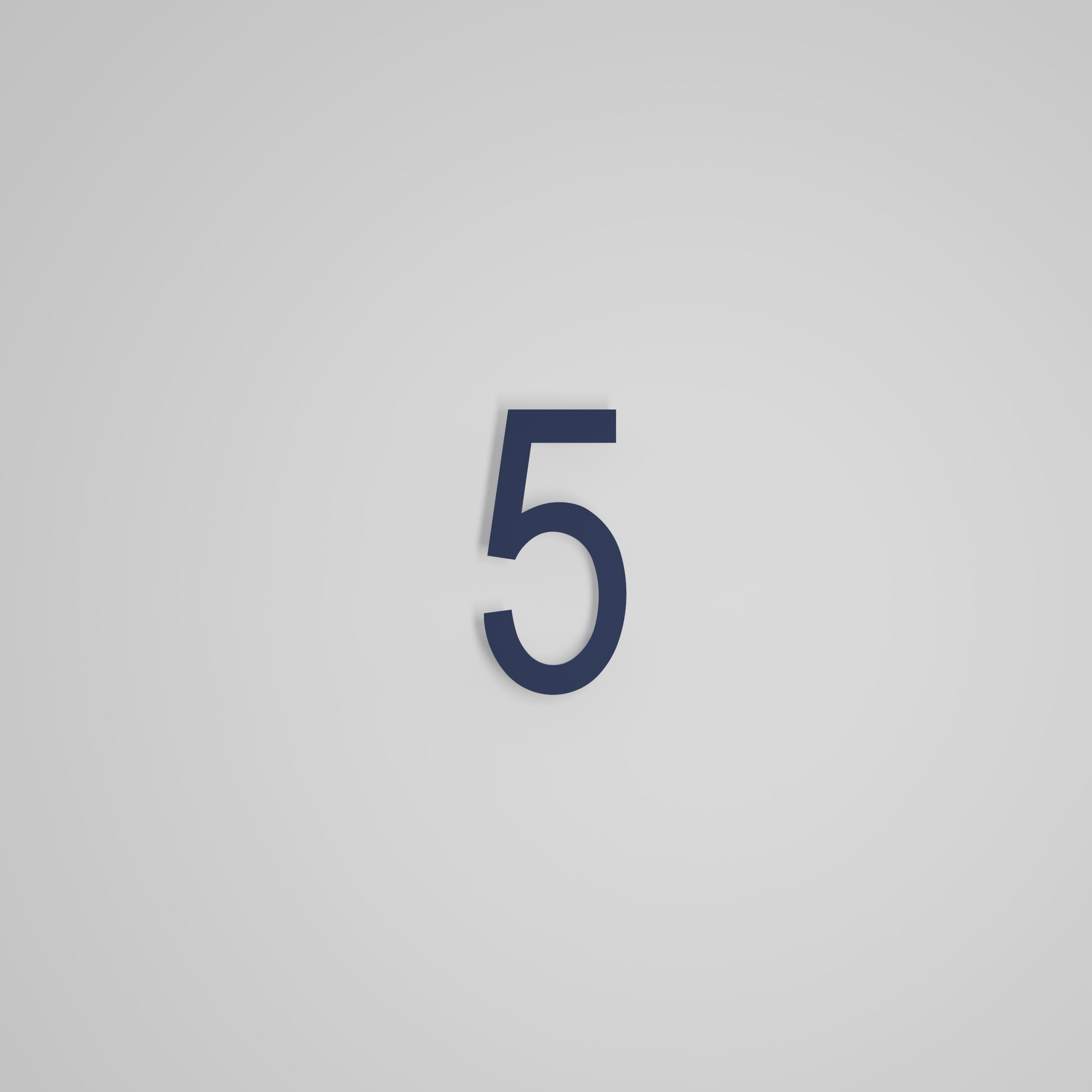 6 inch Floating Address Numbers [1711]