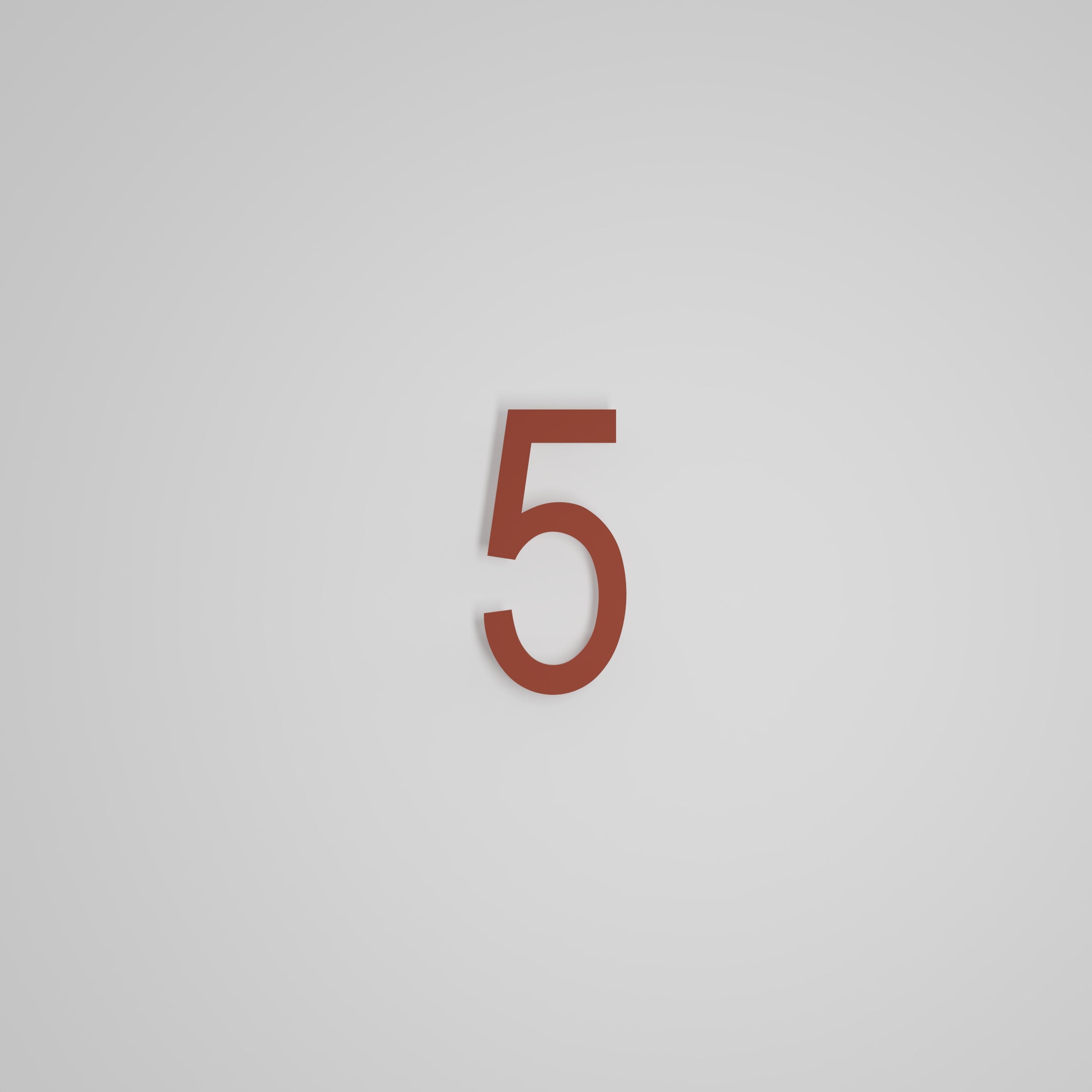 6 inch Floating Address Numbers [1711]