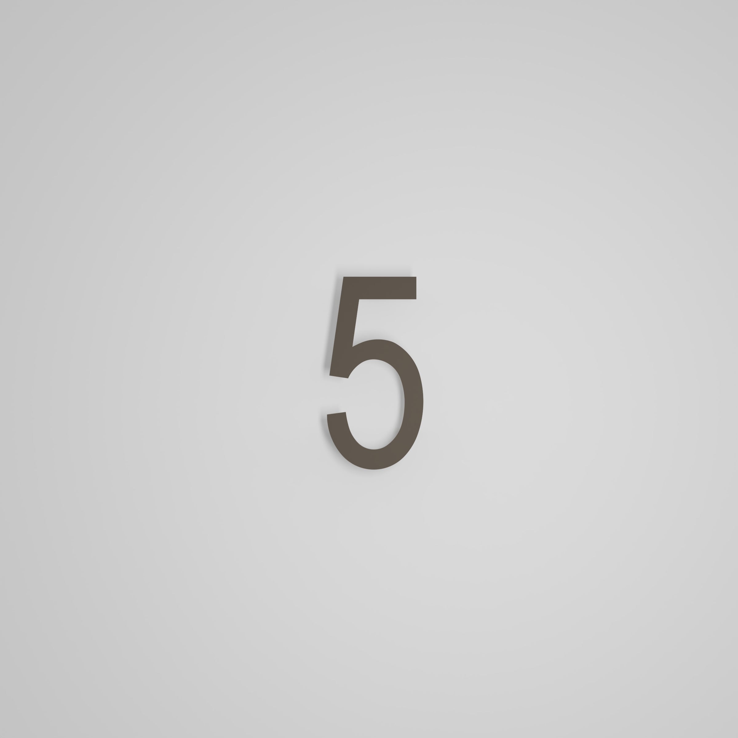 6 inch Floating Address Numbers [1711]