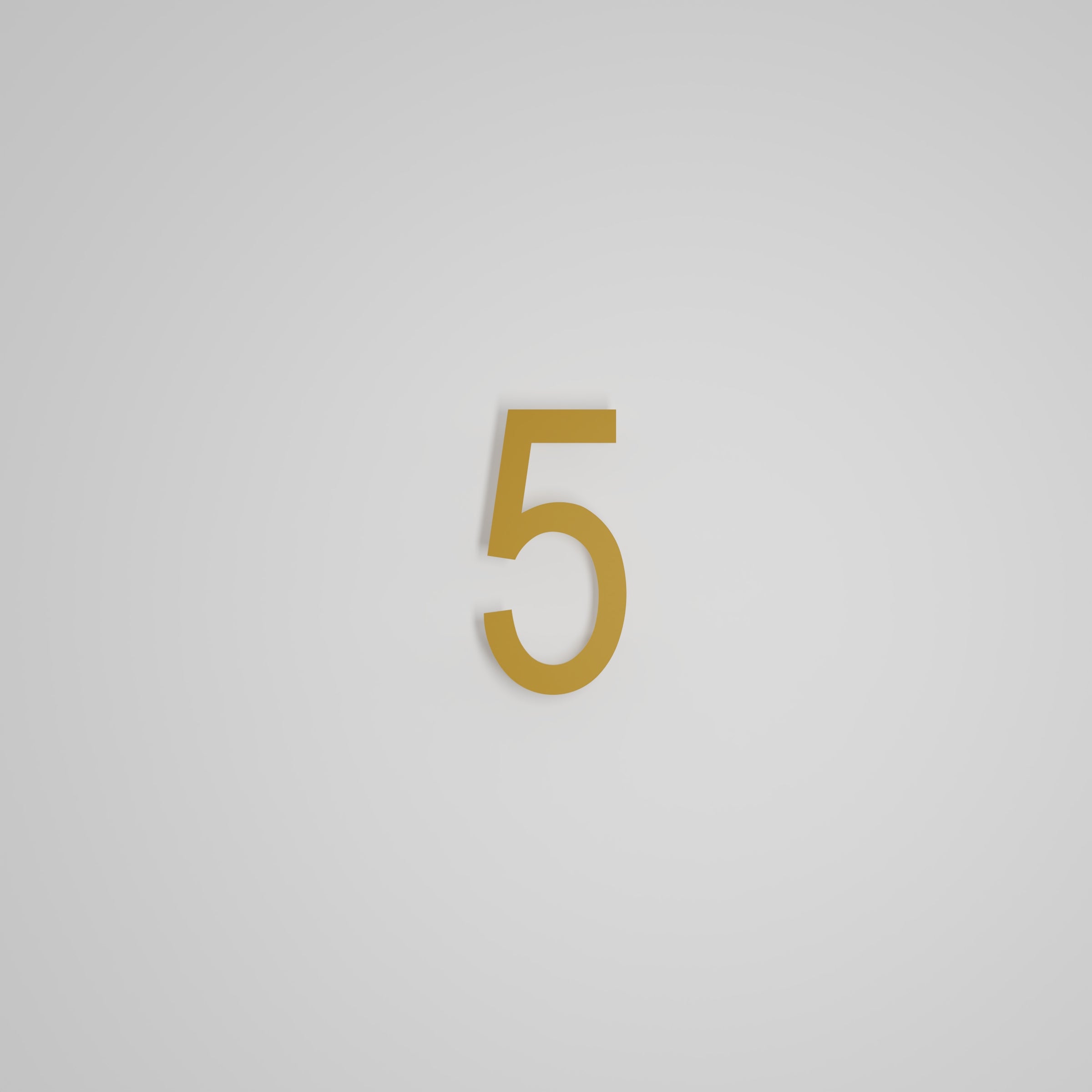 6 inch Floating Address Numbers [1711]