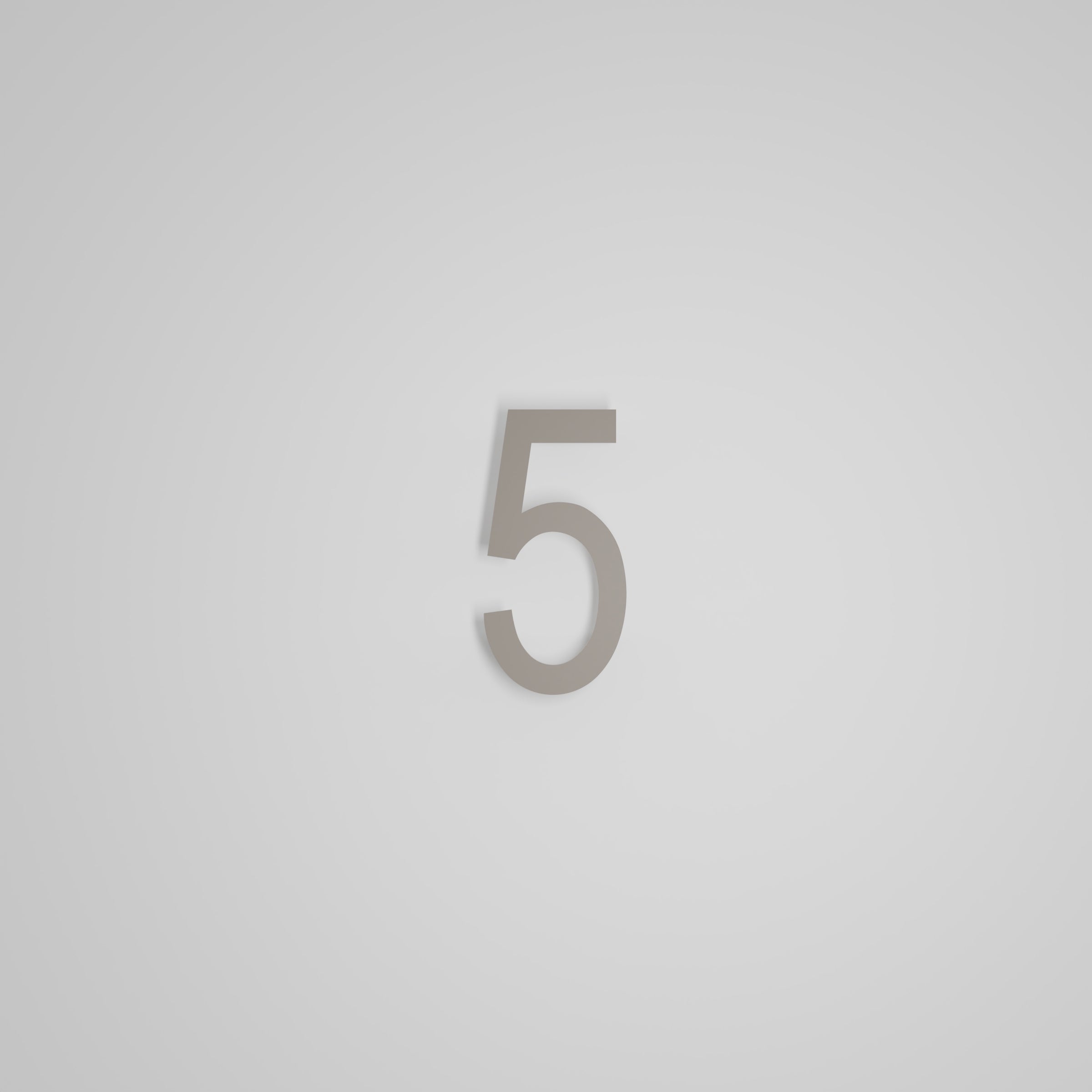 6 inch Floating Address Numbers [1711]