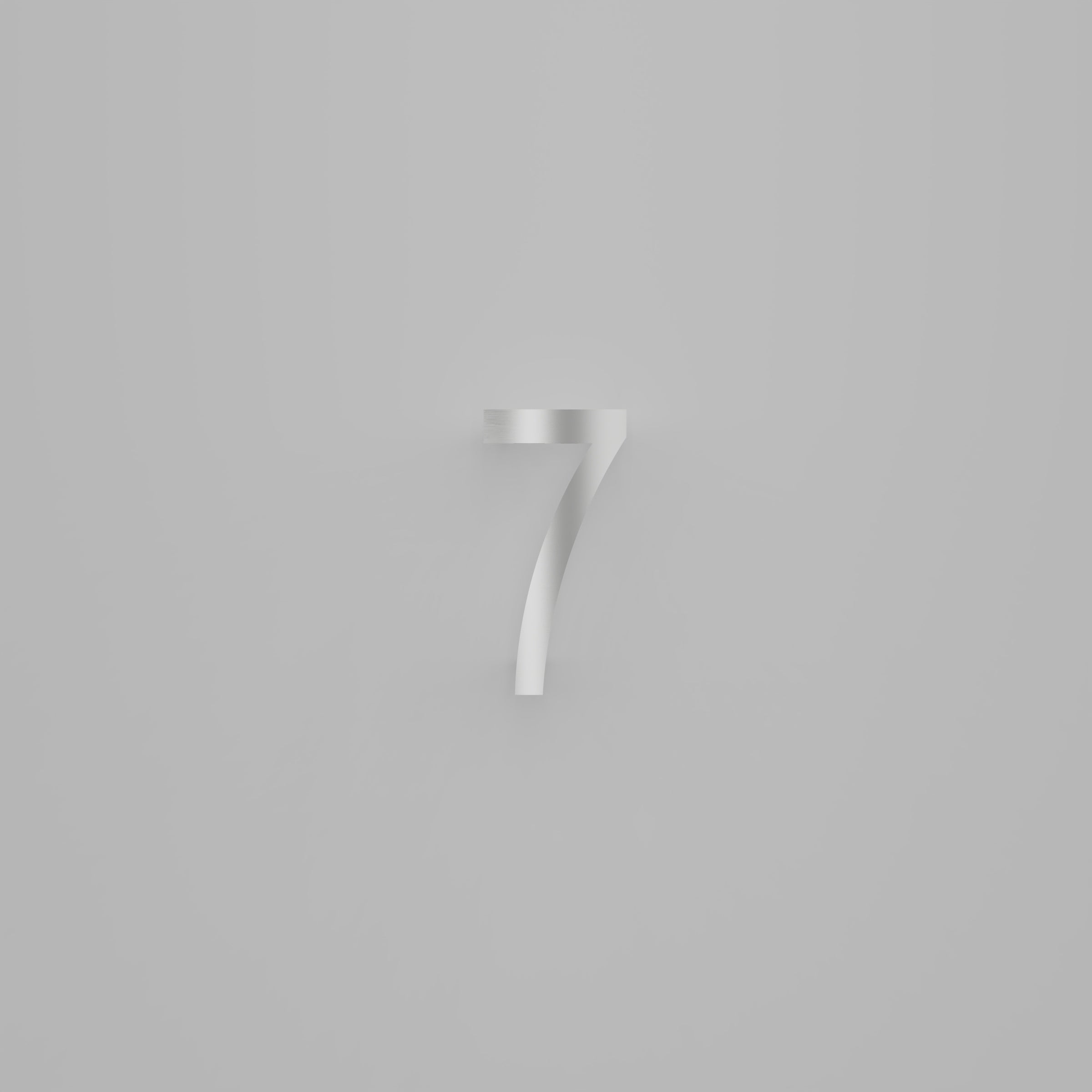 6 inch Floating Address Numbers [1711]