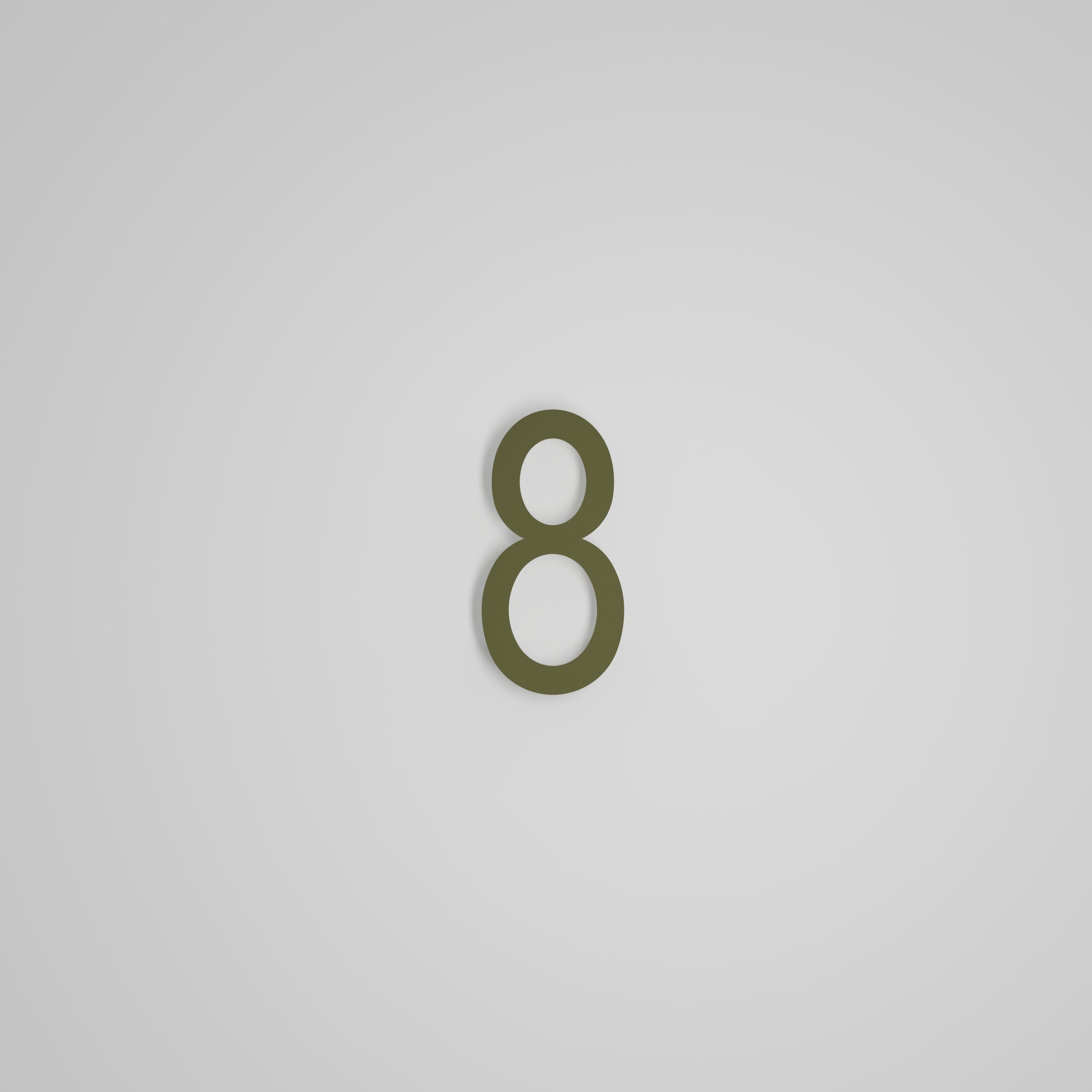 6 inch Floating Address Numbers [1711]