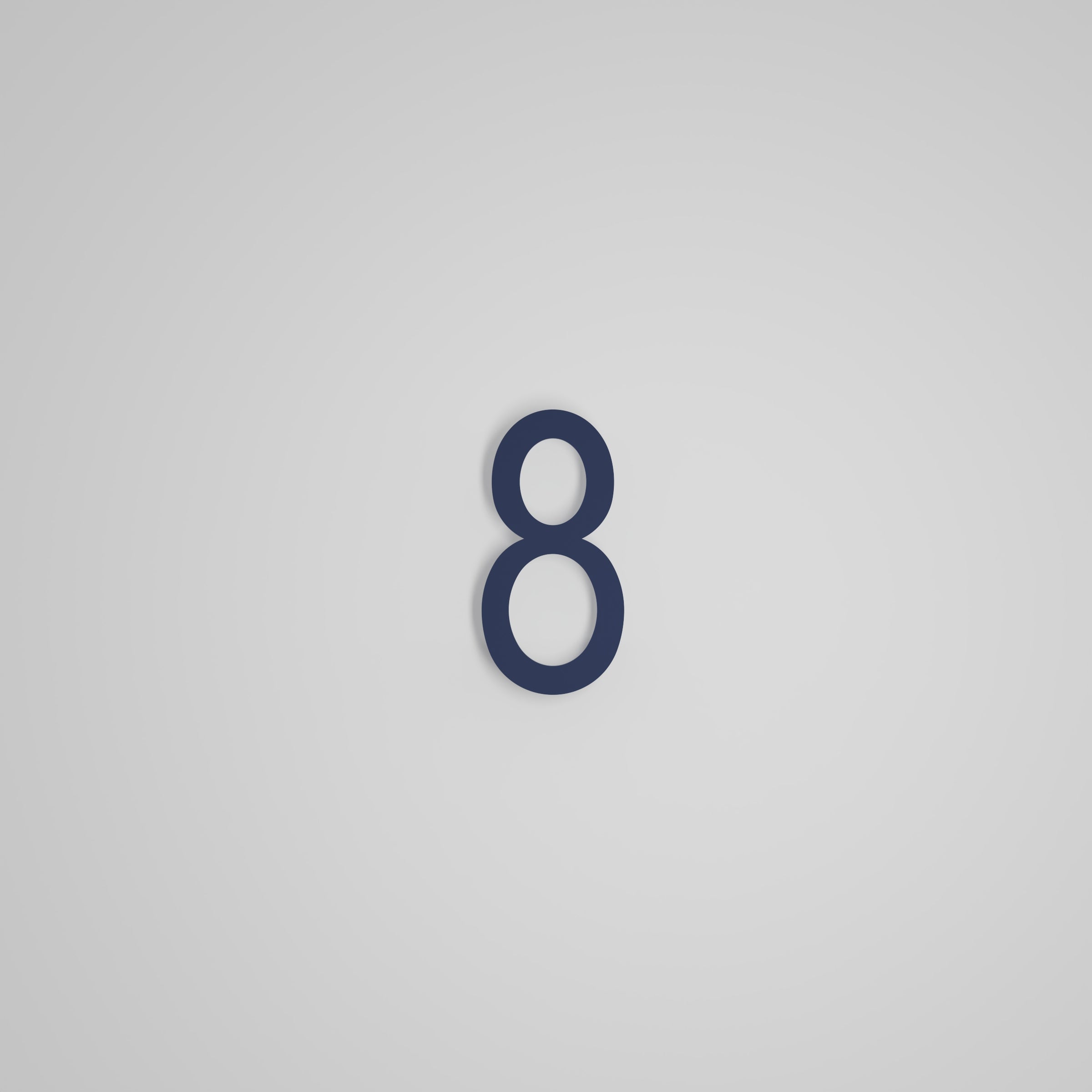 6 inch Floating Address Numbers [1711]