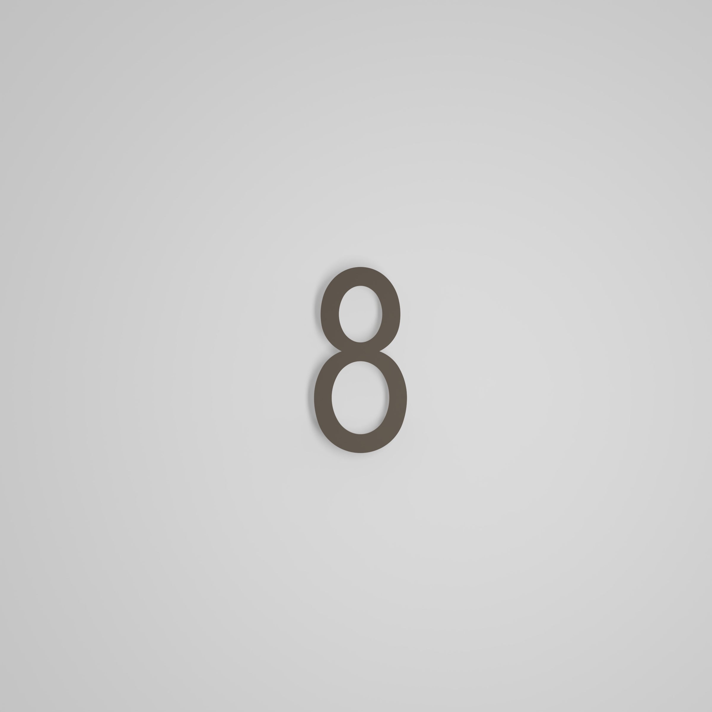 6 inch Floating Address Numbers [1711]