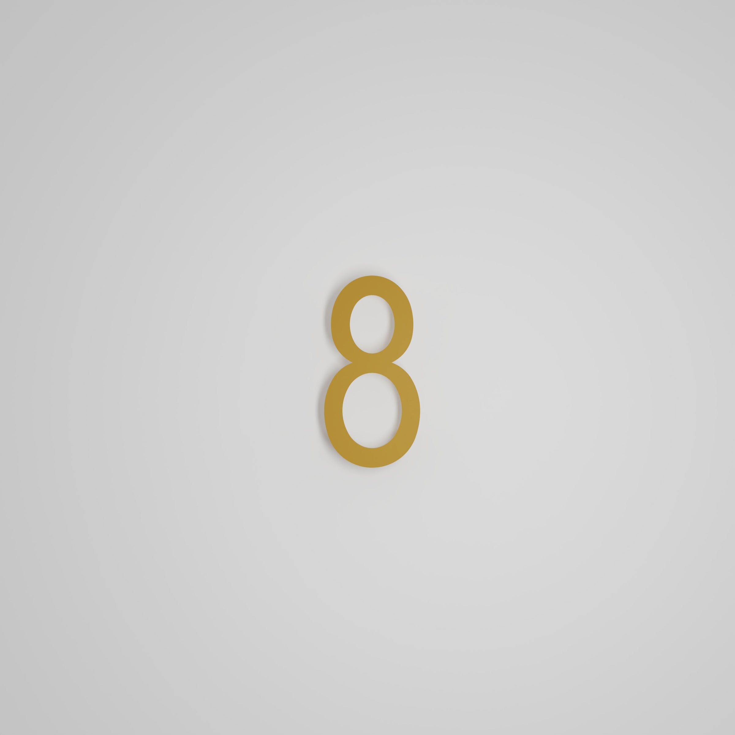 6 inch Floating Address Numbers [1711]