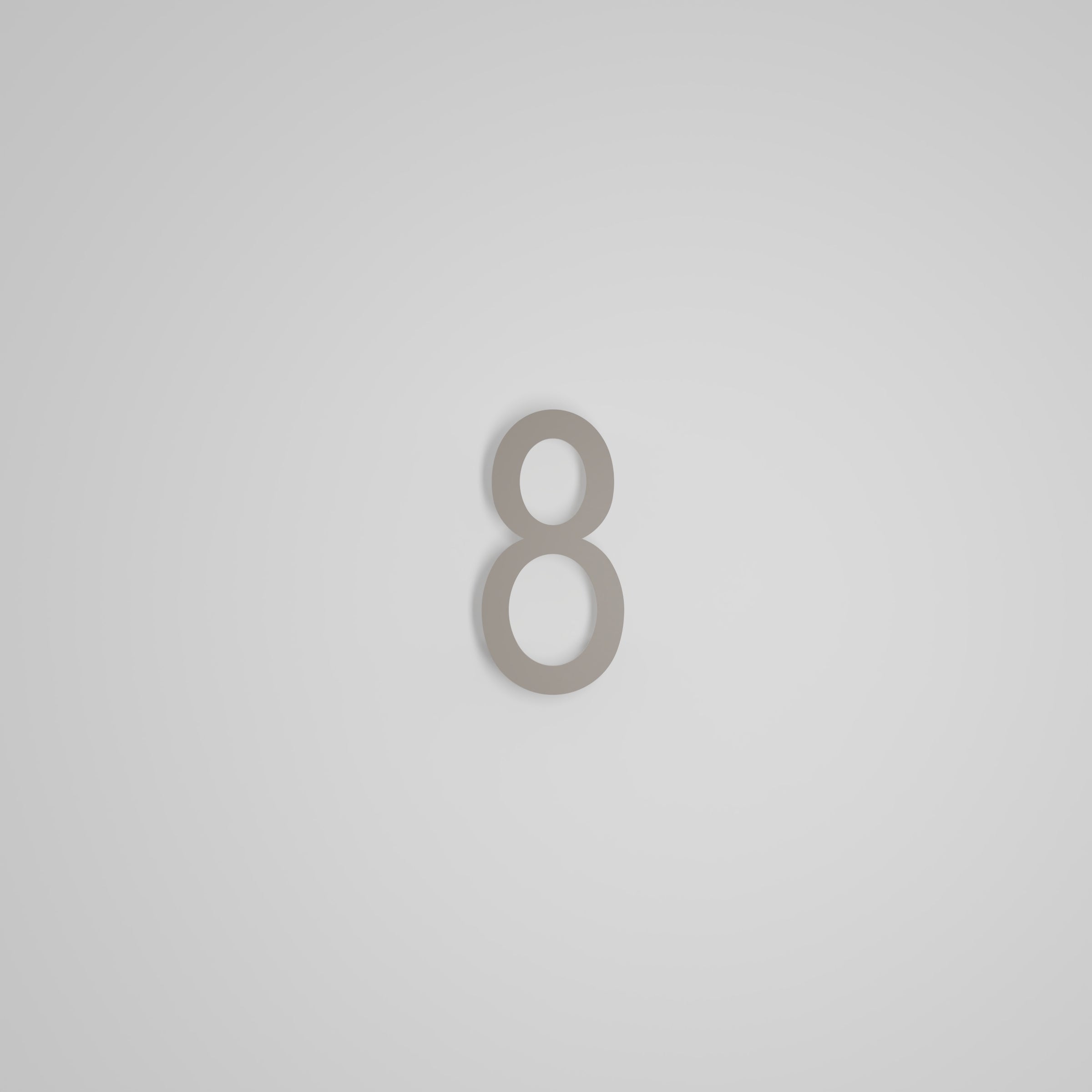 6 inch Floating Address Numbers [1711]