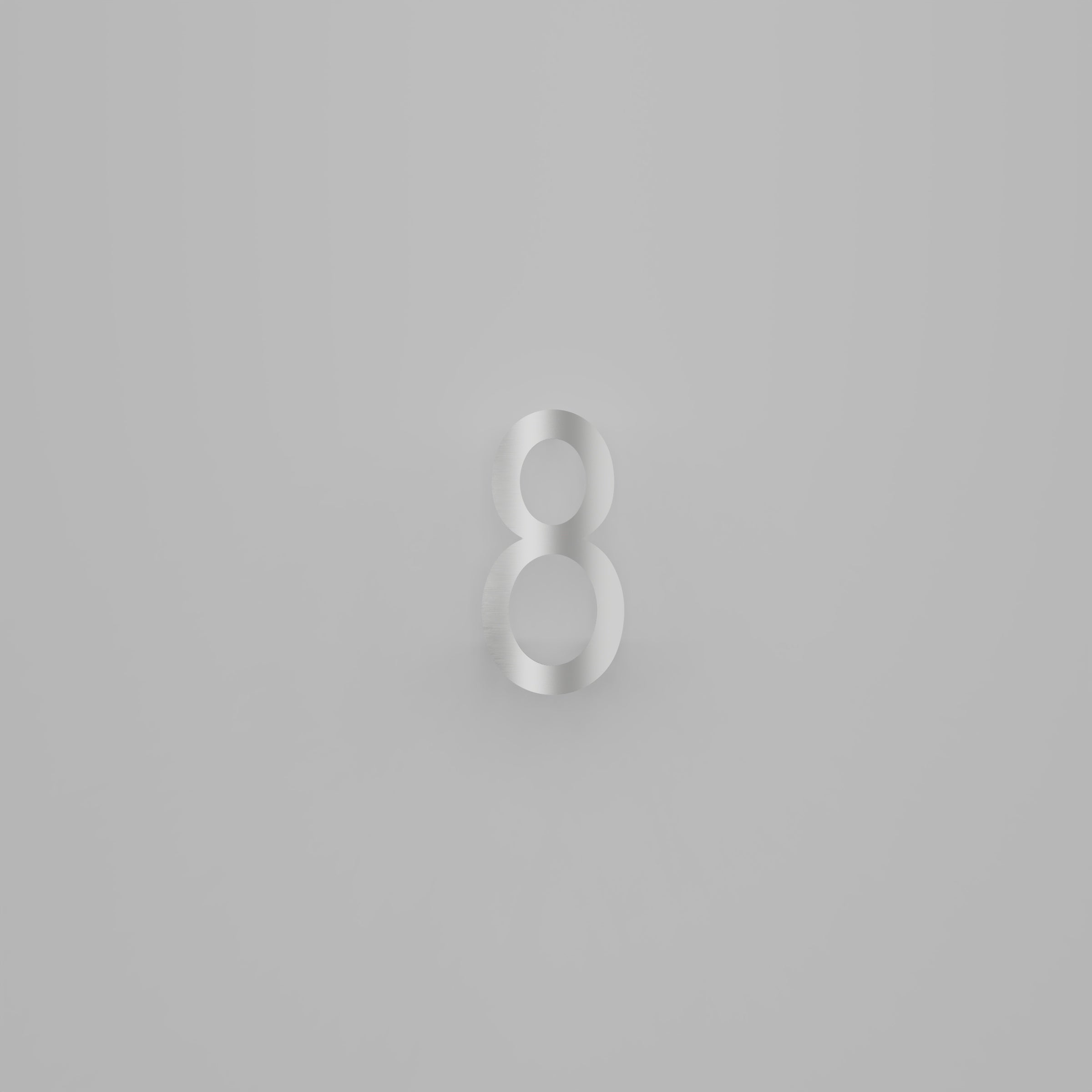6 inch Floating Address Numbers [1711]