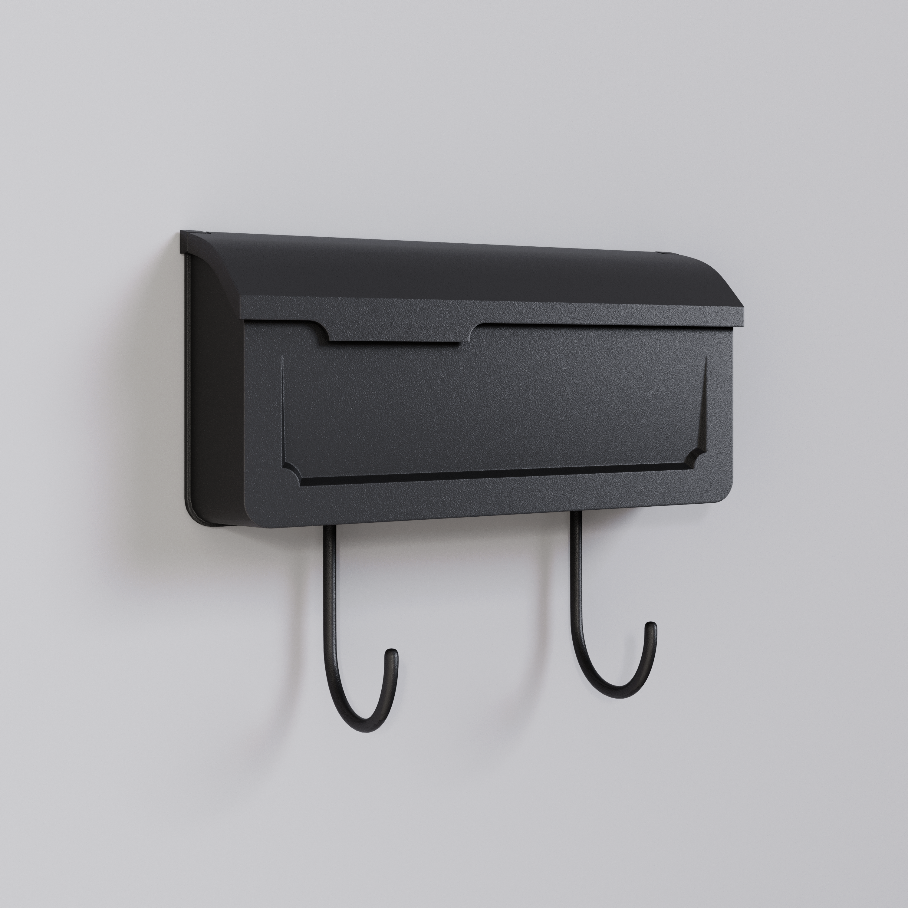 Florence - Horizontal mailbox with hooks - 1791