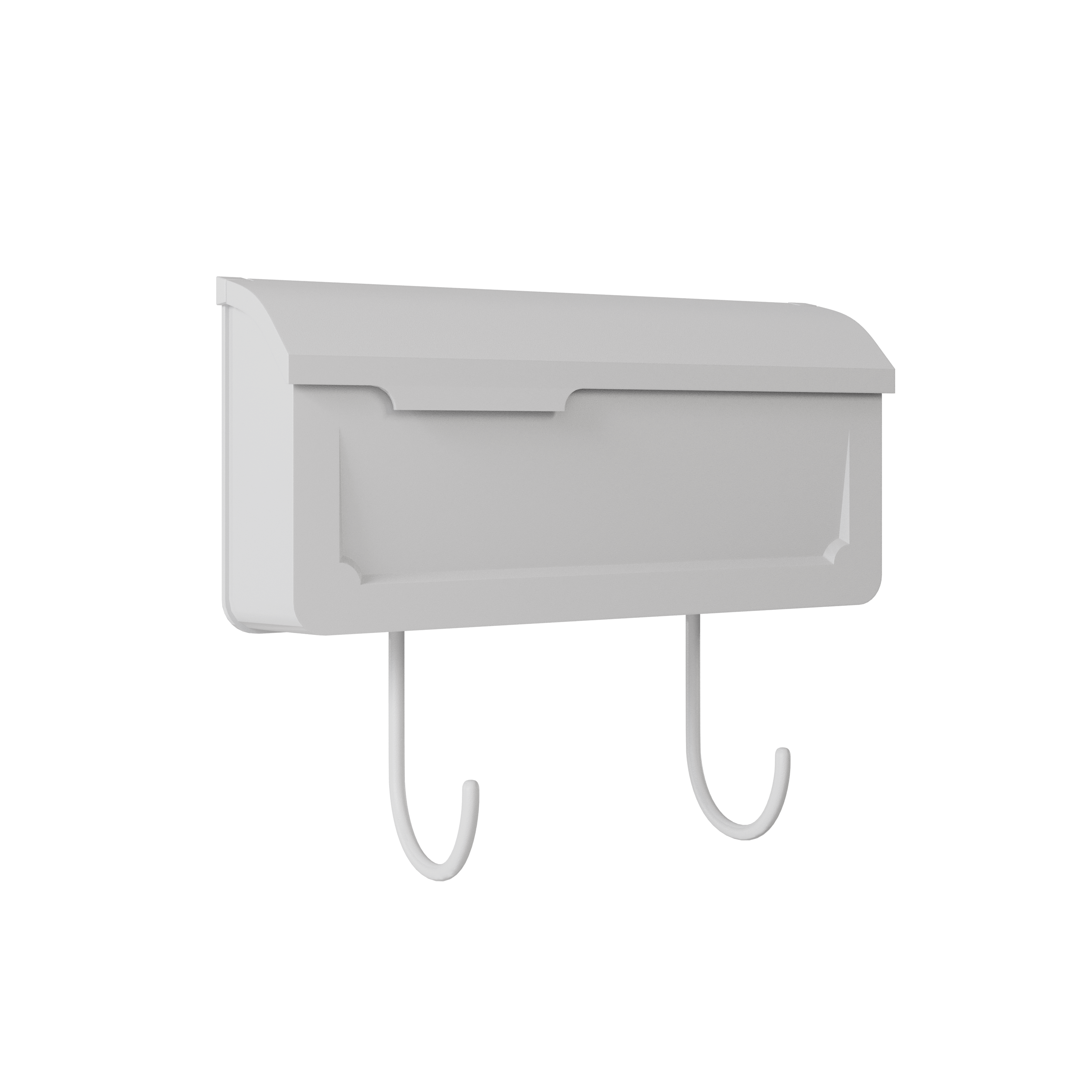 Florence - Horizontal mailbox with hooks - 1791