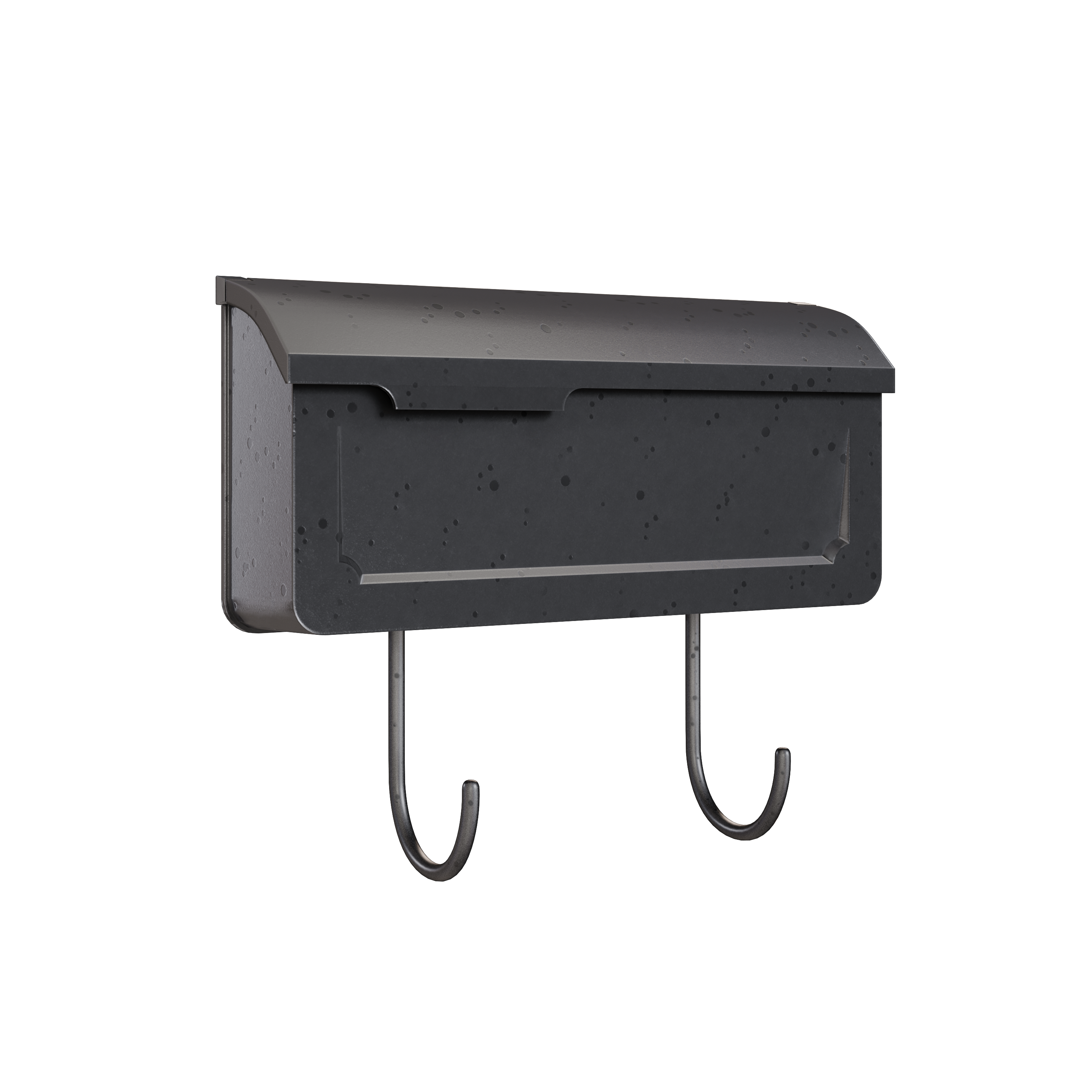 Florence - Horizontal mailbox with hooks - 1791