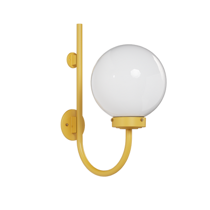 Key West - Wall mount up with medium cane - 23096