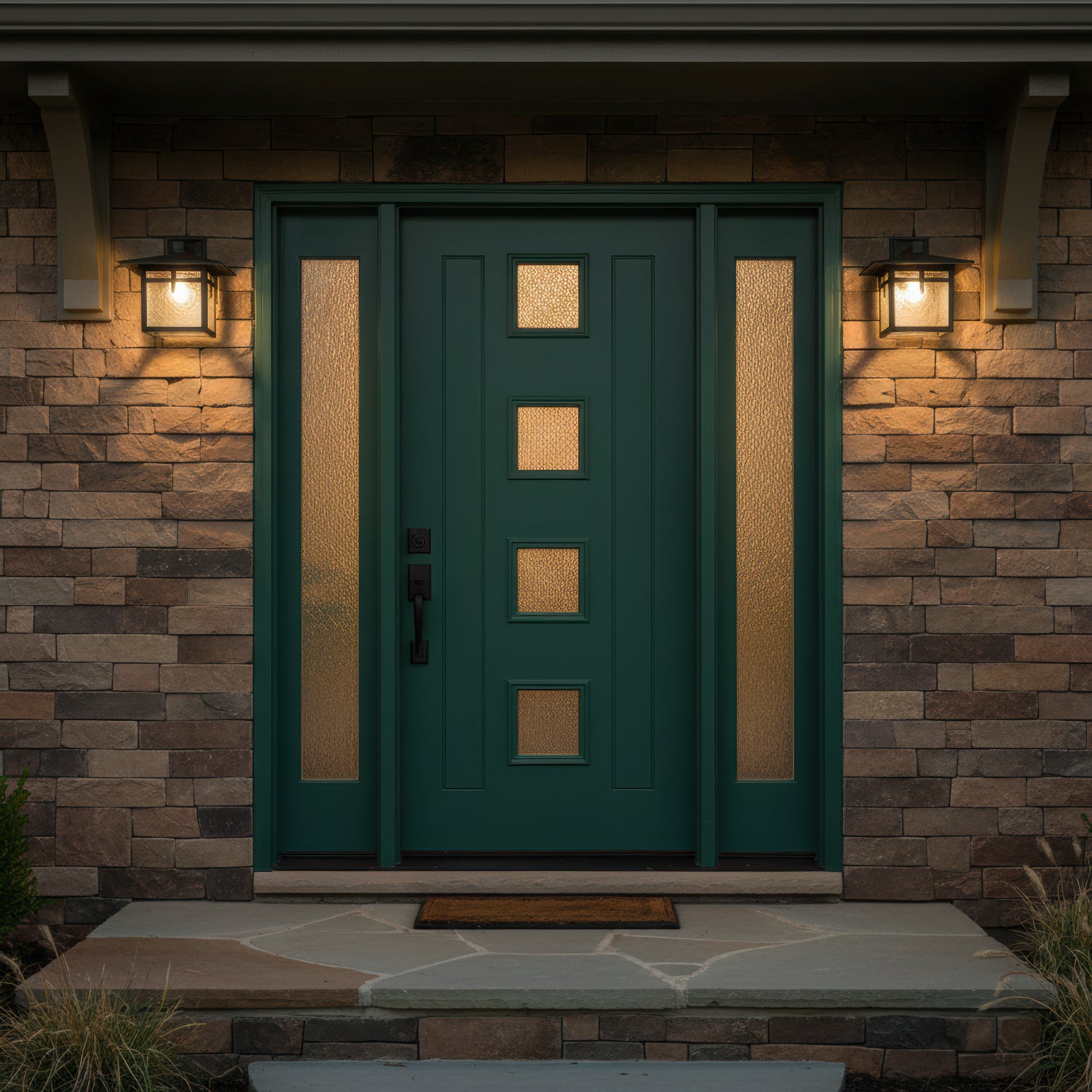 Glasgow - Medium size open back bottom mount wall mural - 28864