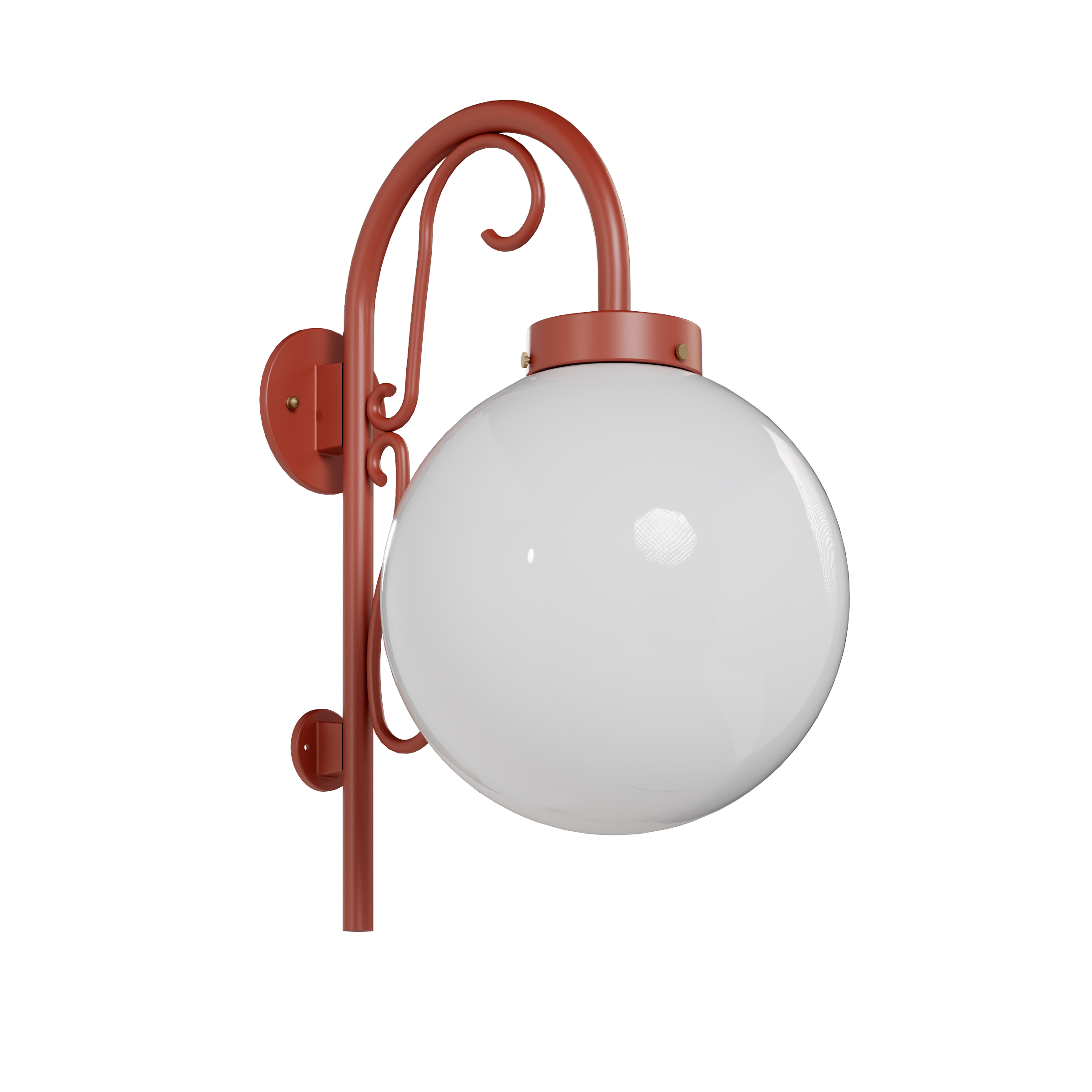 Key West - Down-Mount Wall Mount with Cane and Tall Ornament - 33093