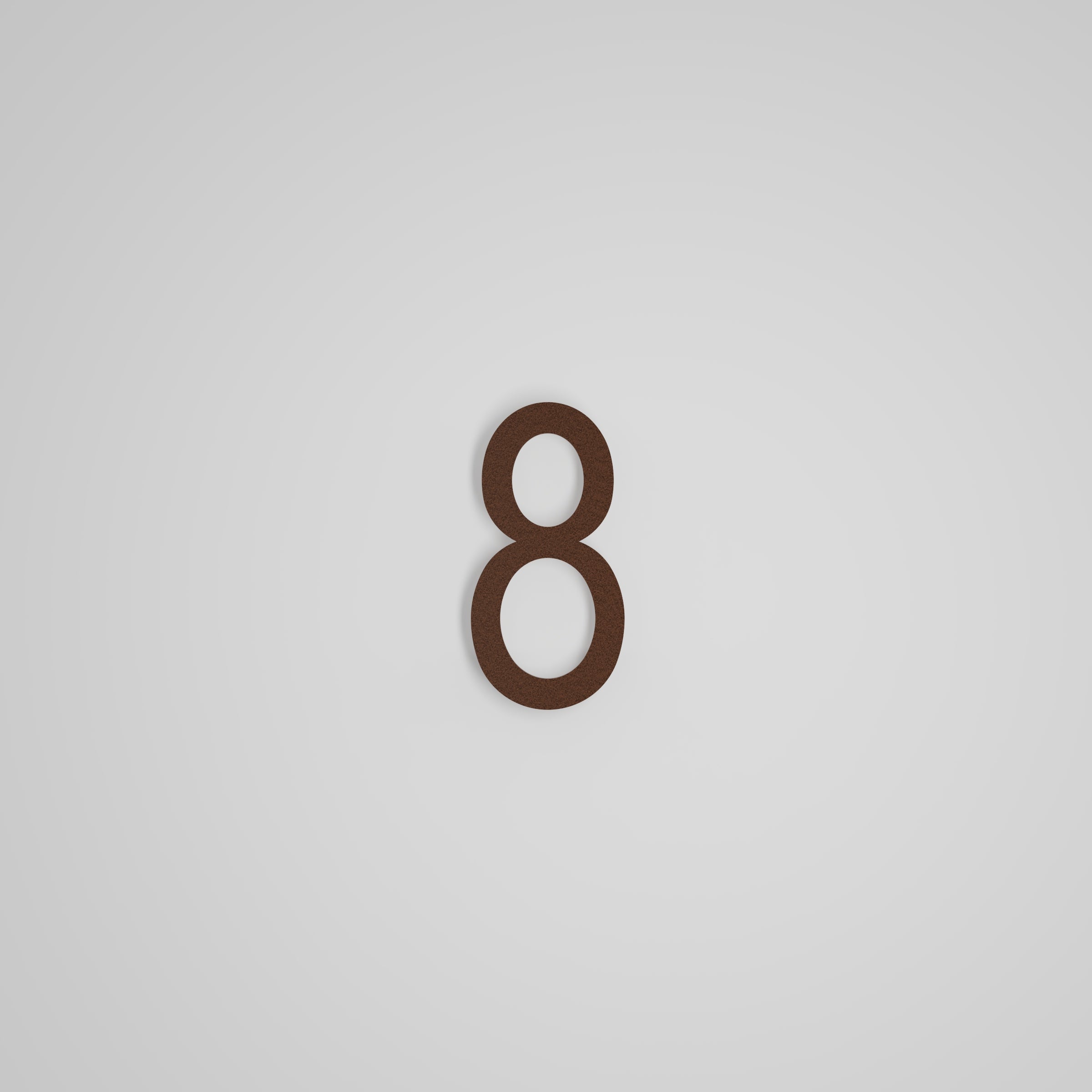 6 inch Floating Address Numbers [1711]