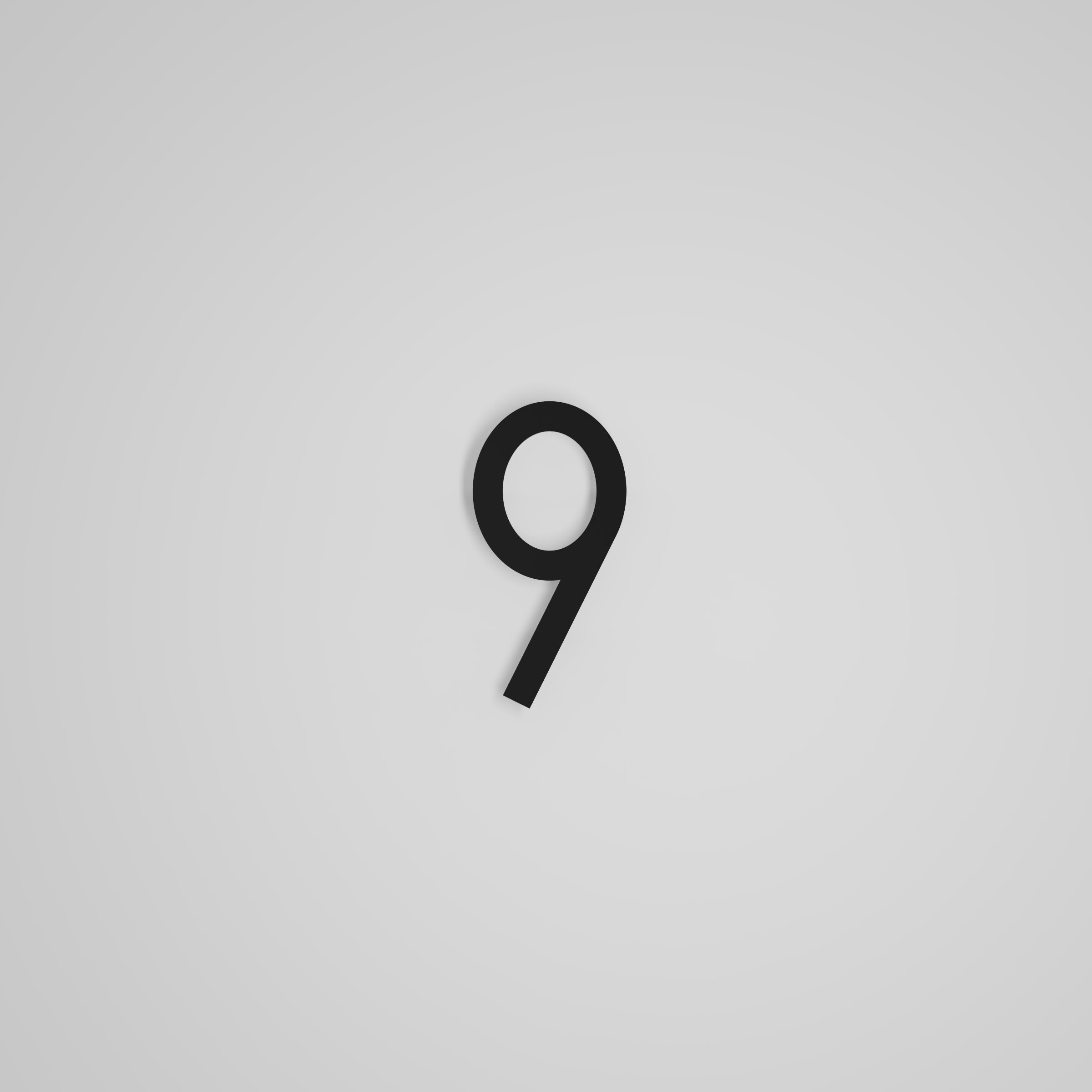 6 inch Floating Address Numbers [1711]