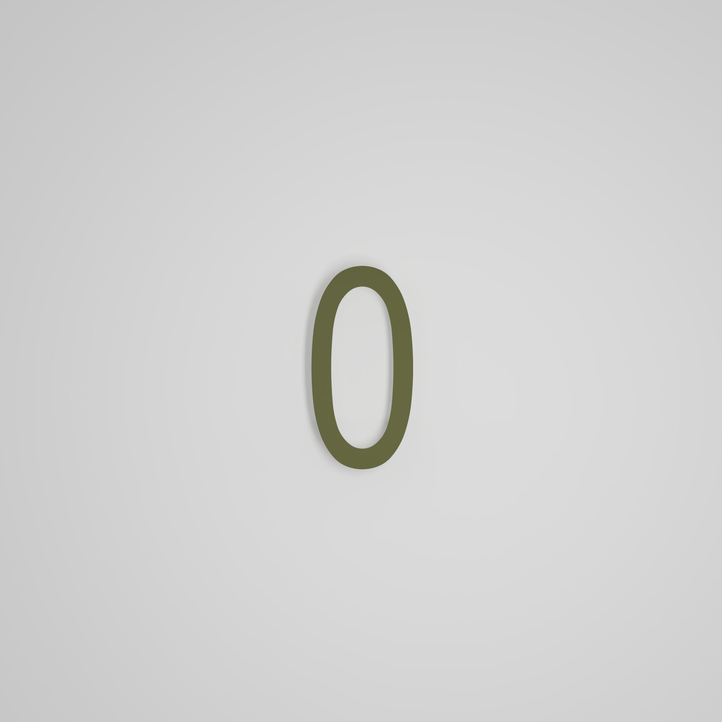 6 inch Floating Address Numbers [1711]