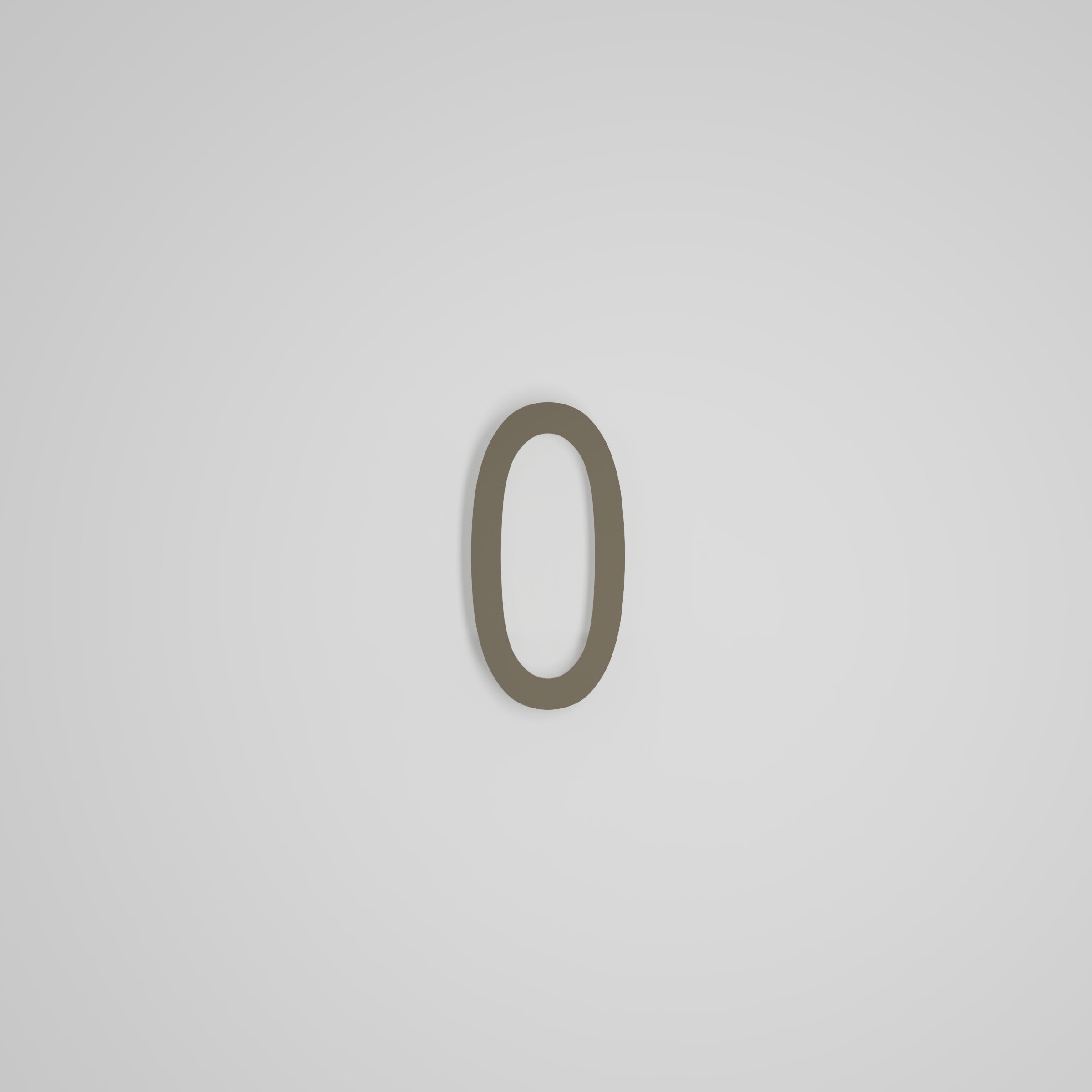 6 inch Floating Address Numbers [1711]