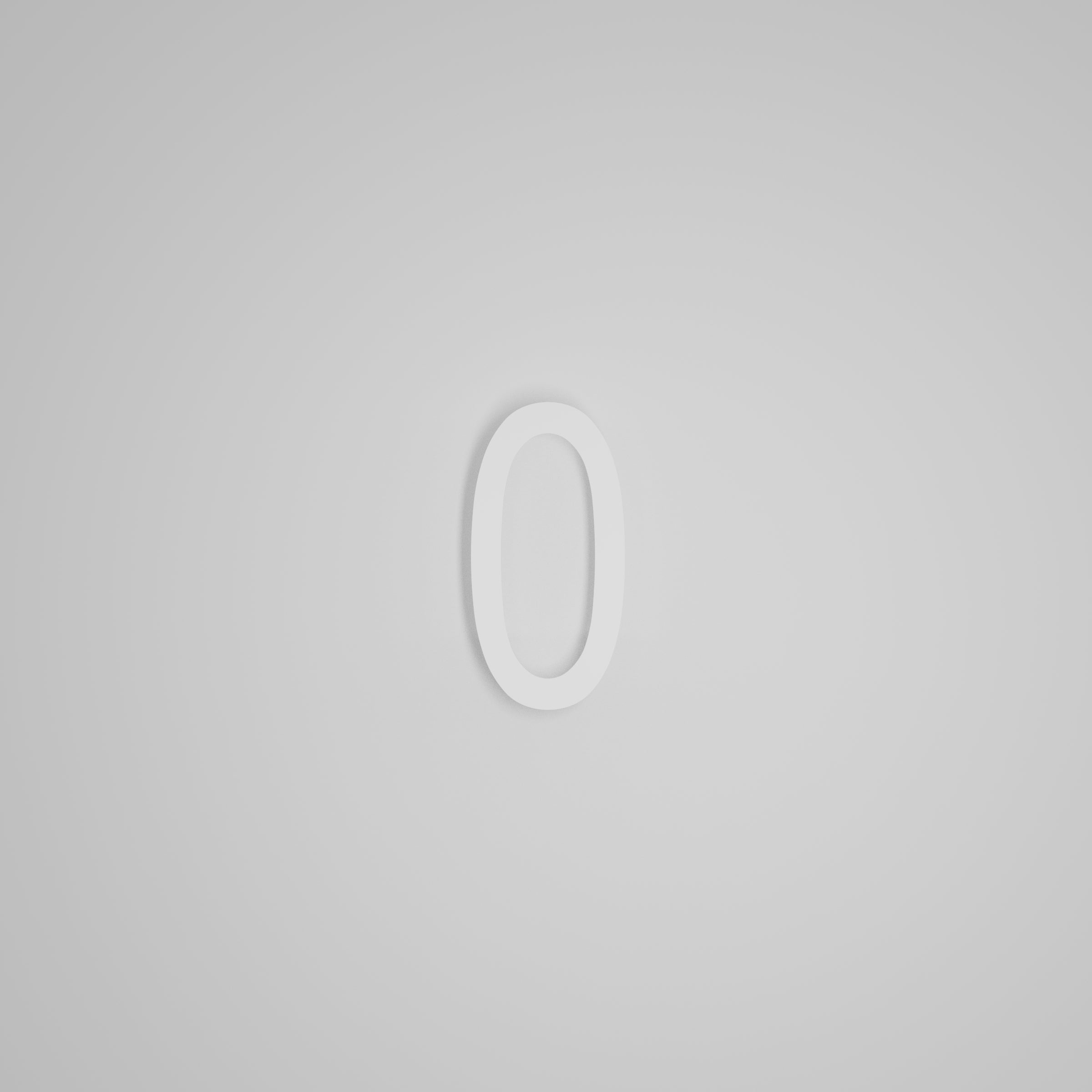 6 inch Floating Address Numbers [1711]