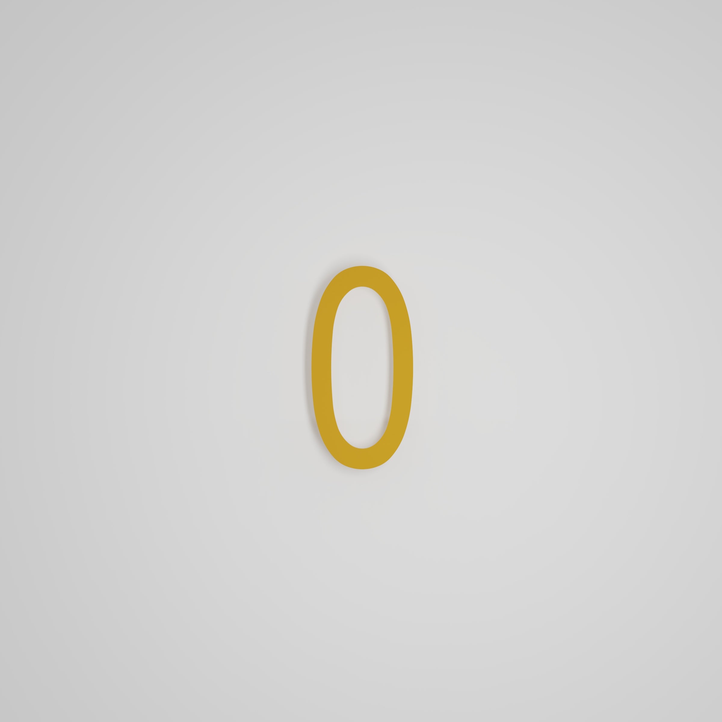 6 inch Floating Address Numbers [1711]