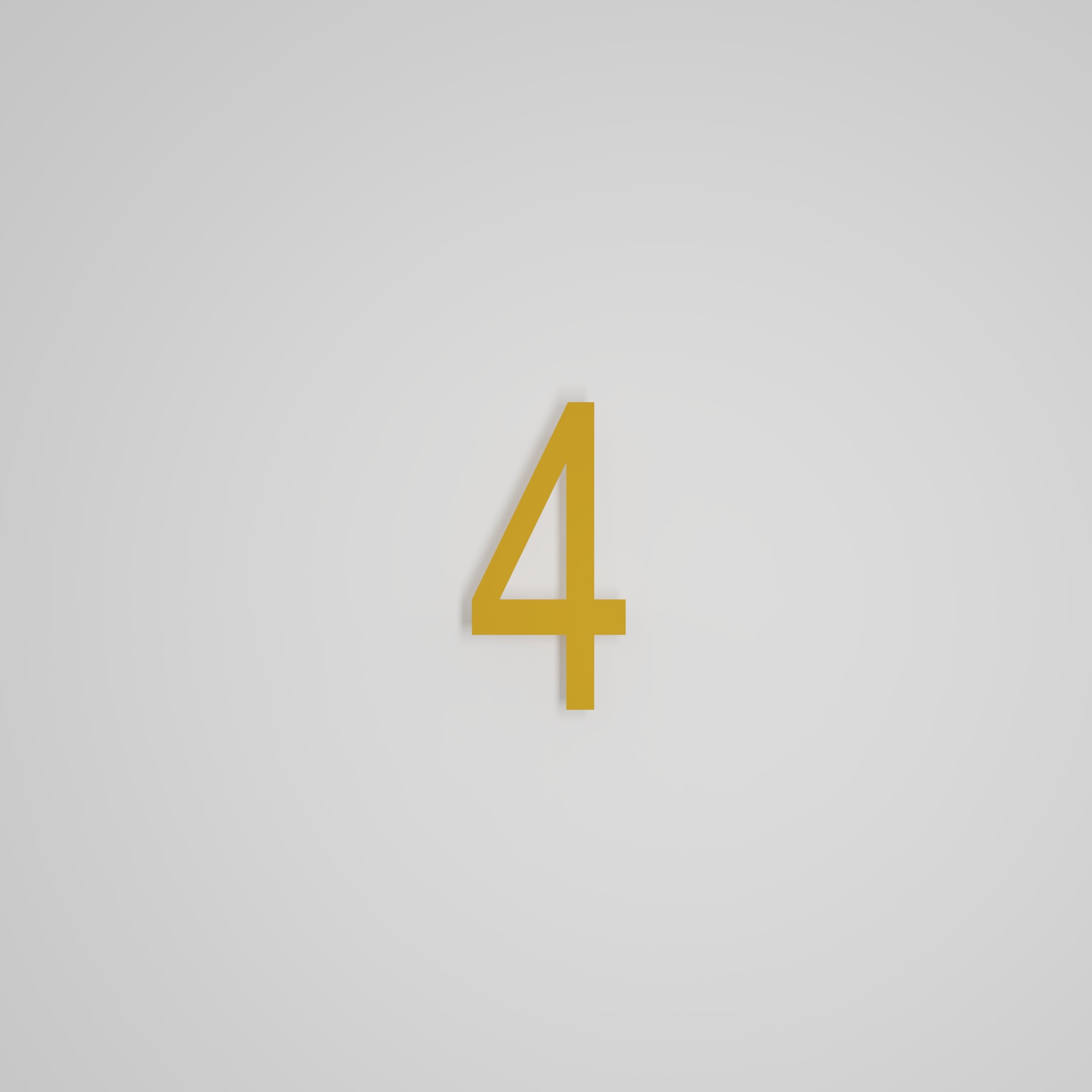 6 inch Floating Address Numbers [1711]