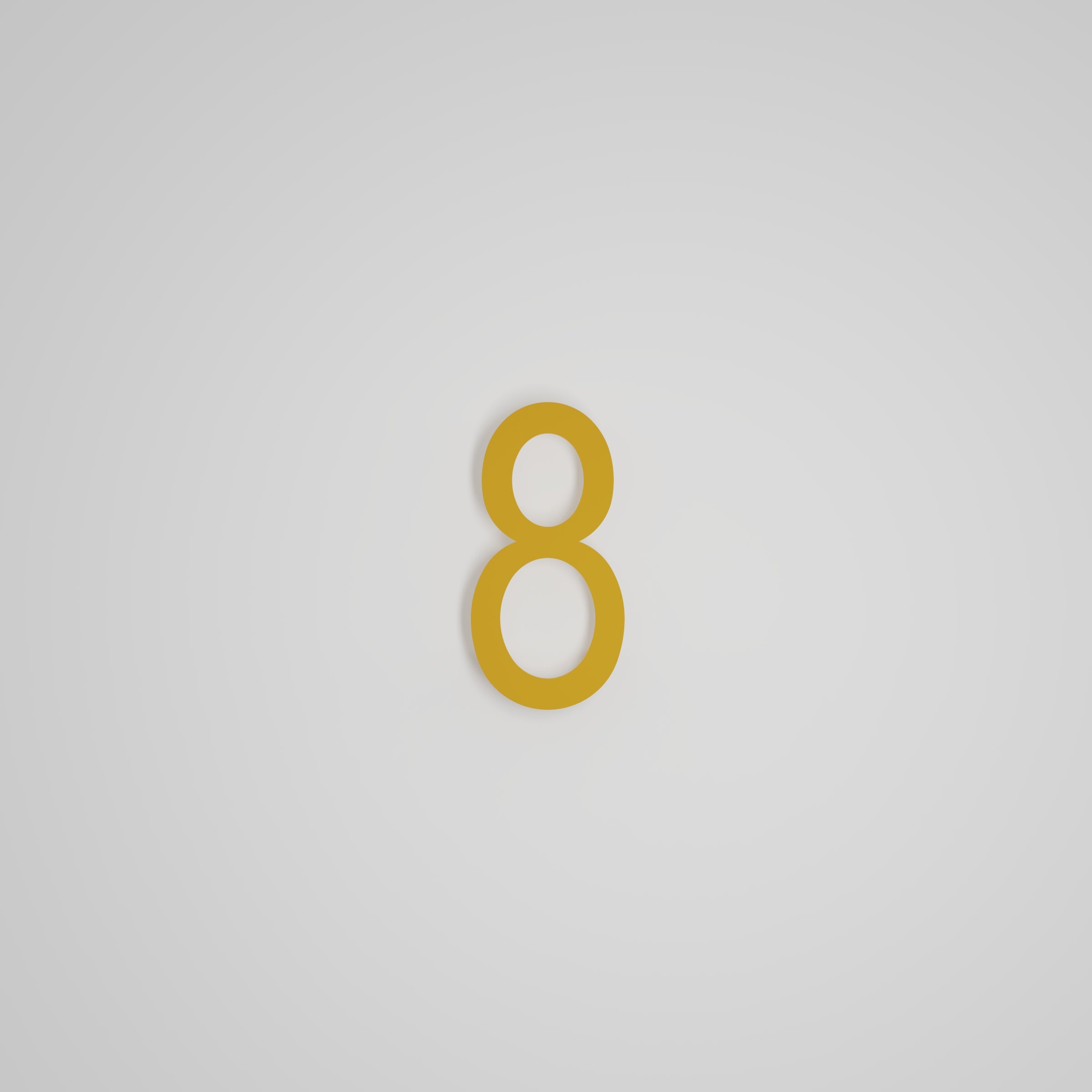 6 inch Floating Address Numbers [1711]