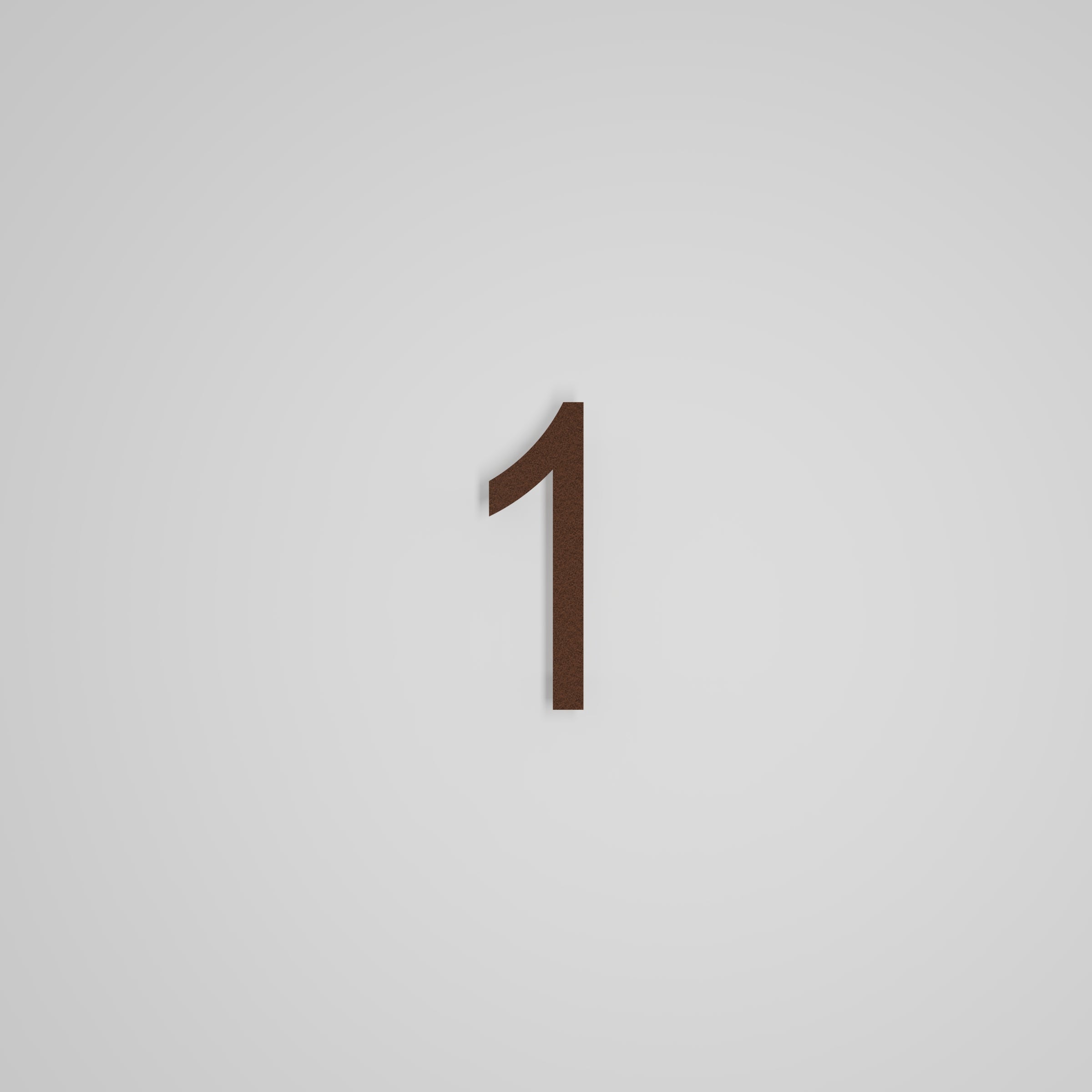6 inch Floating Address Numbers [1711]
