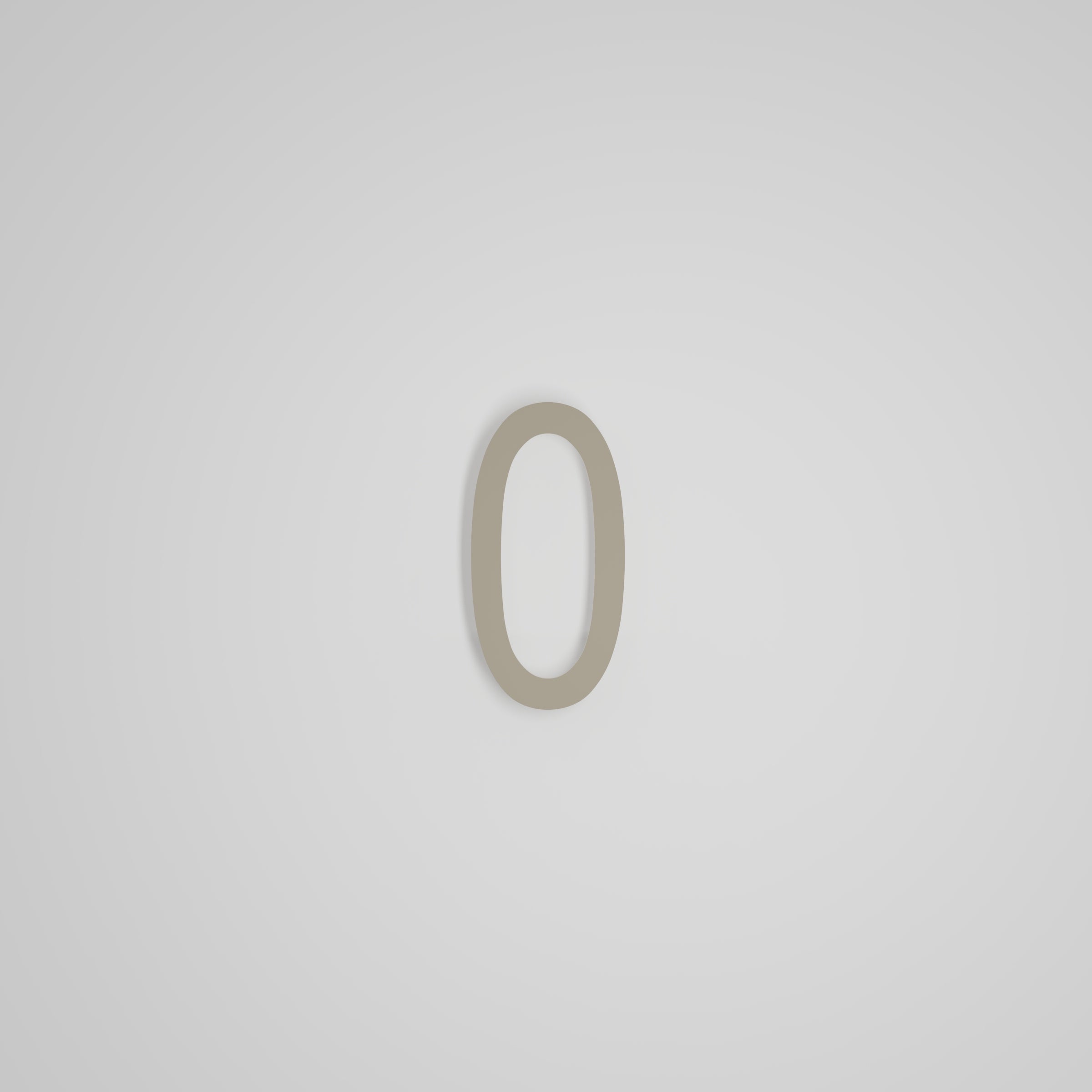 6 inch Floating Address Numbers [1711]