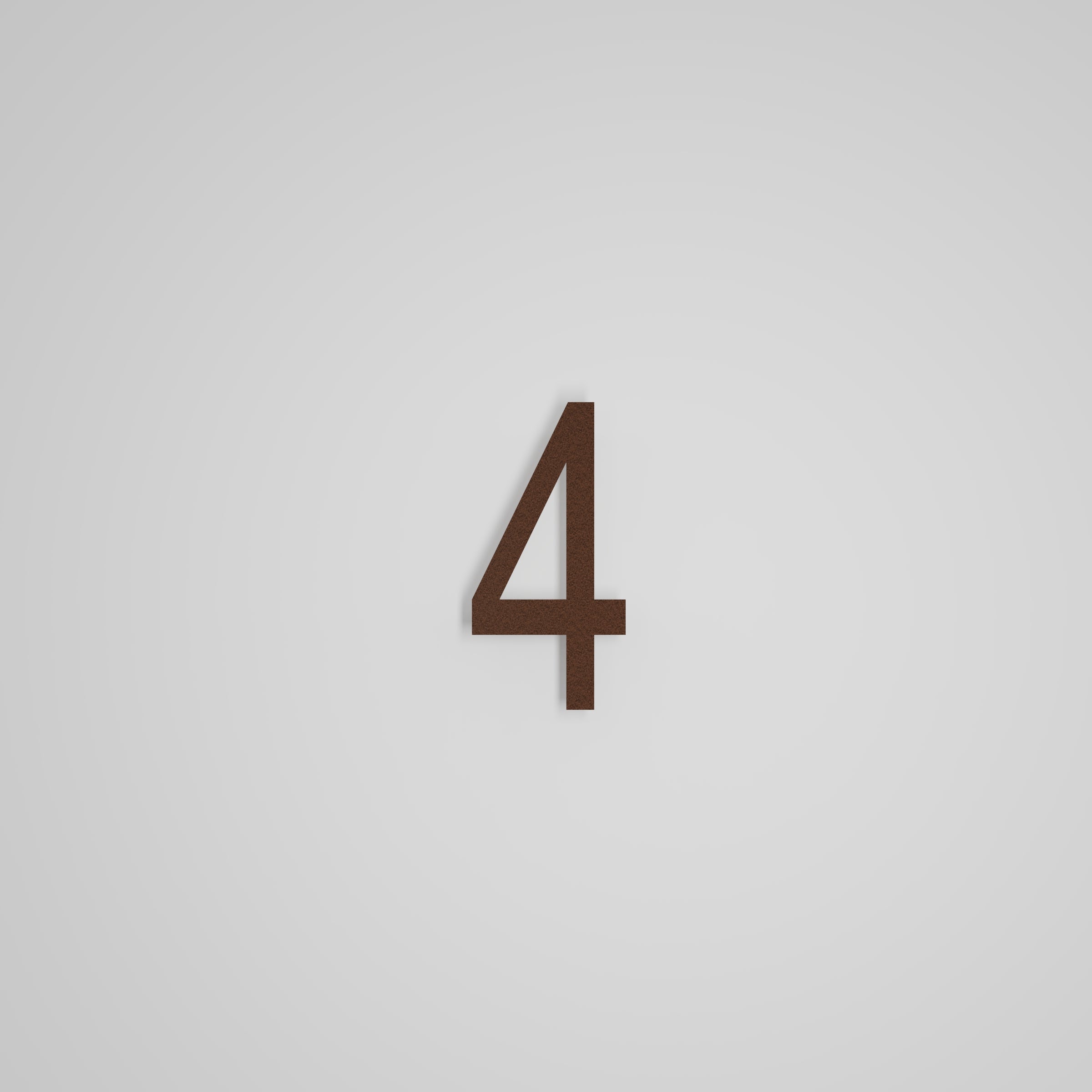 6 inch Floating Address Numbers [1711]
