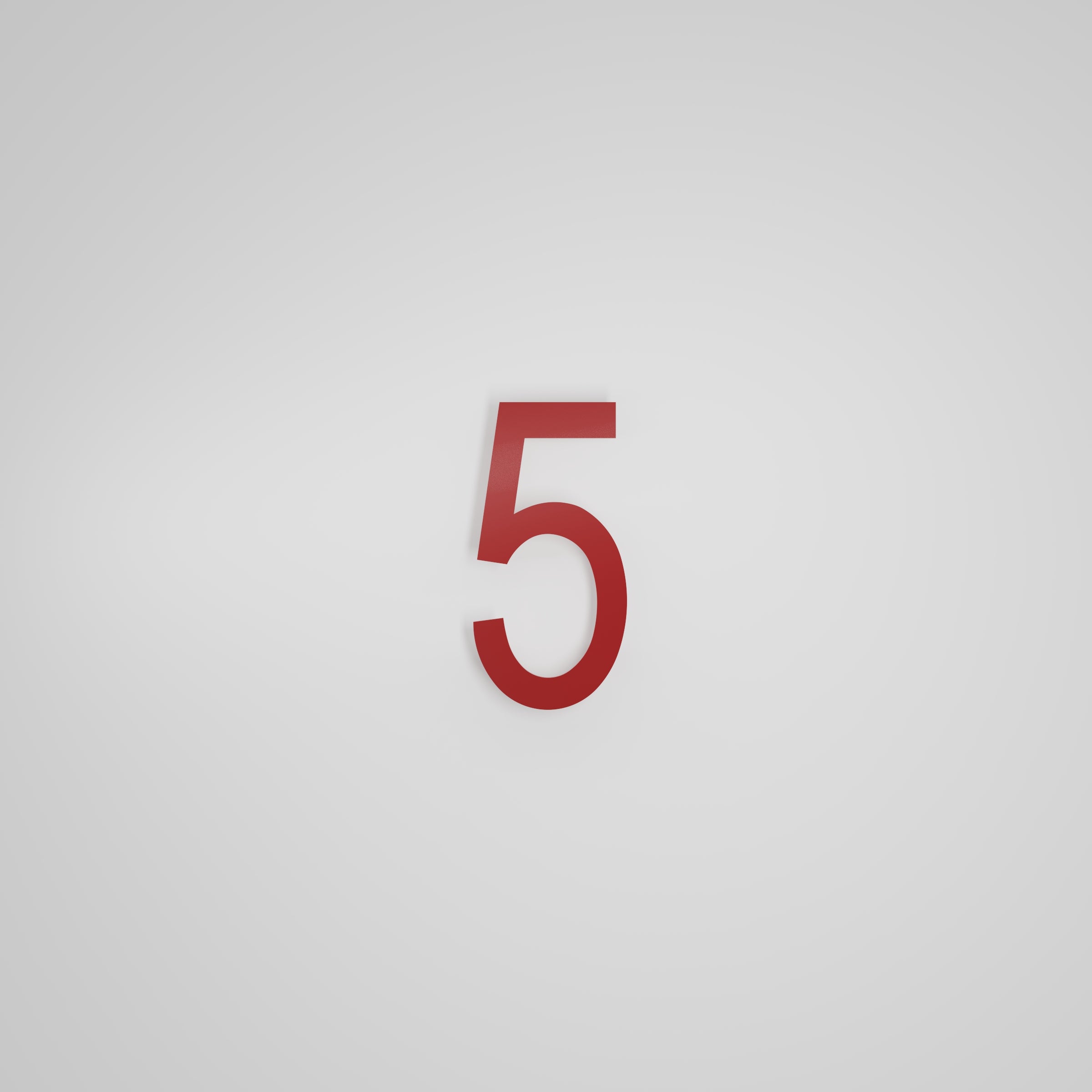 6 inch Floating Address Numbers [1711]