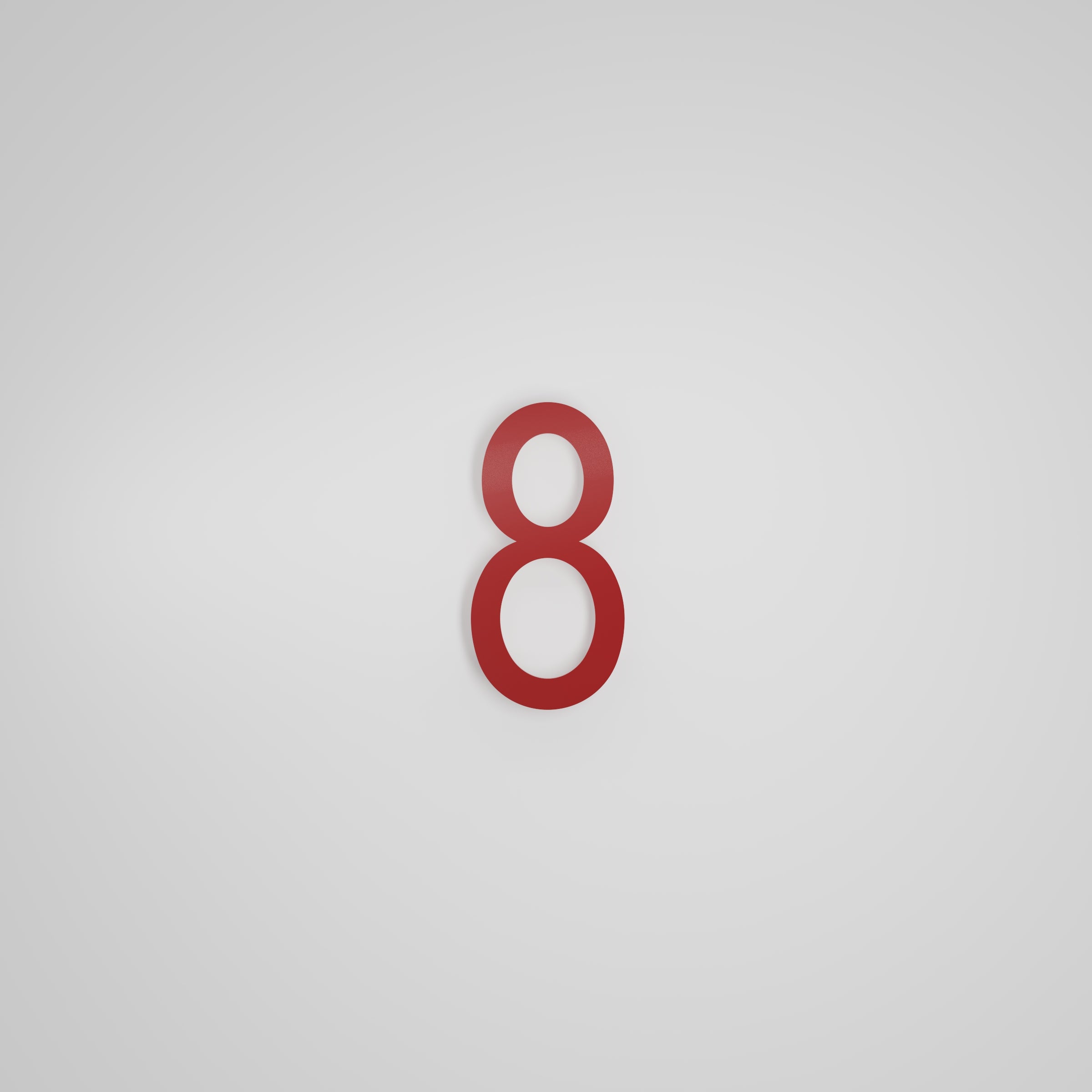 6 inch Floating Address Numbers [1711]