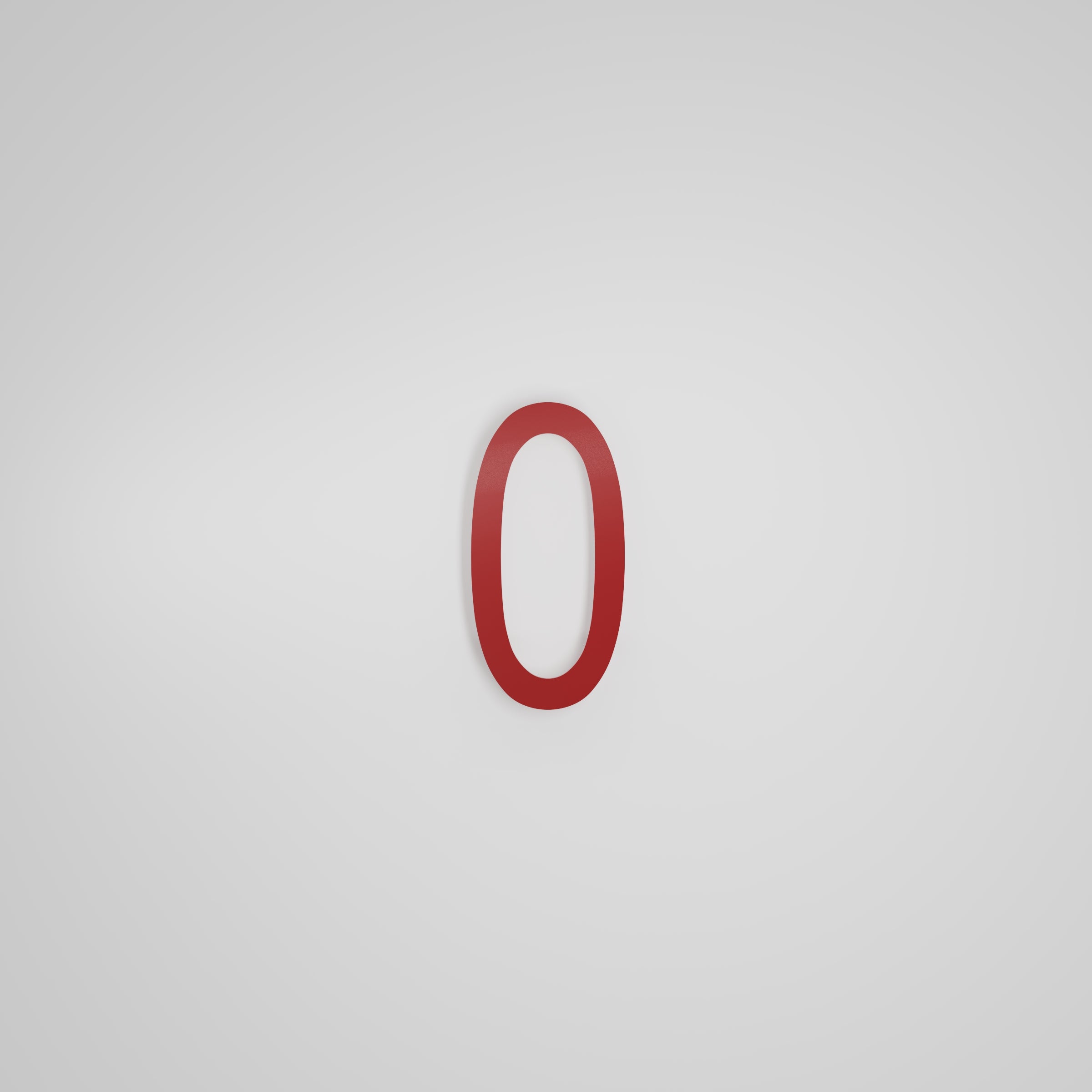 6 inch Floating Address Numbers [1711]